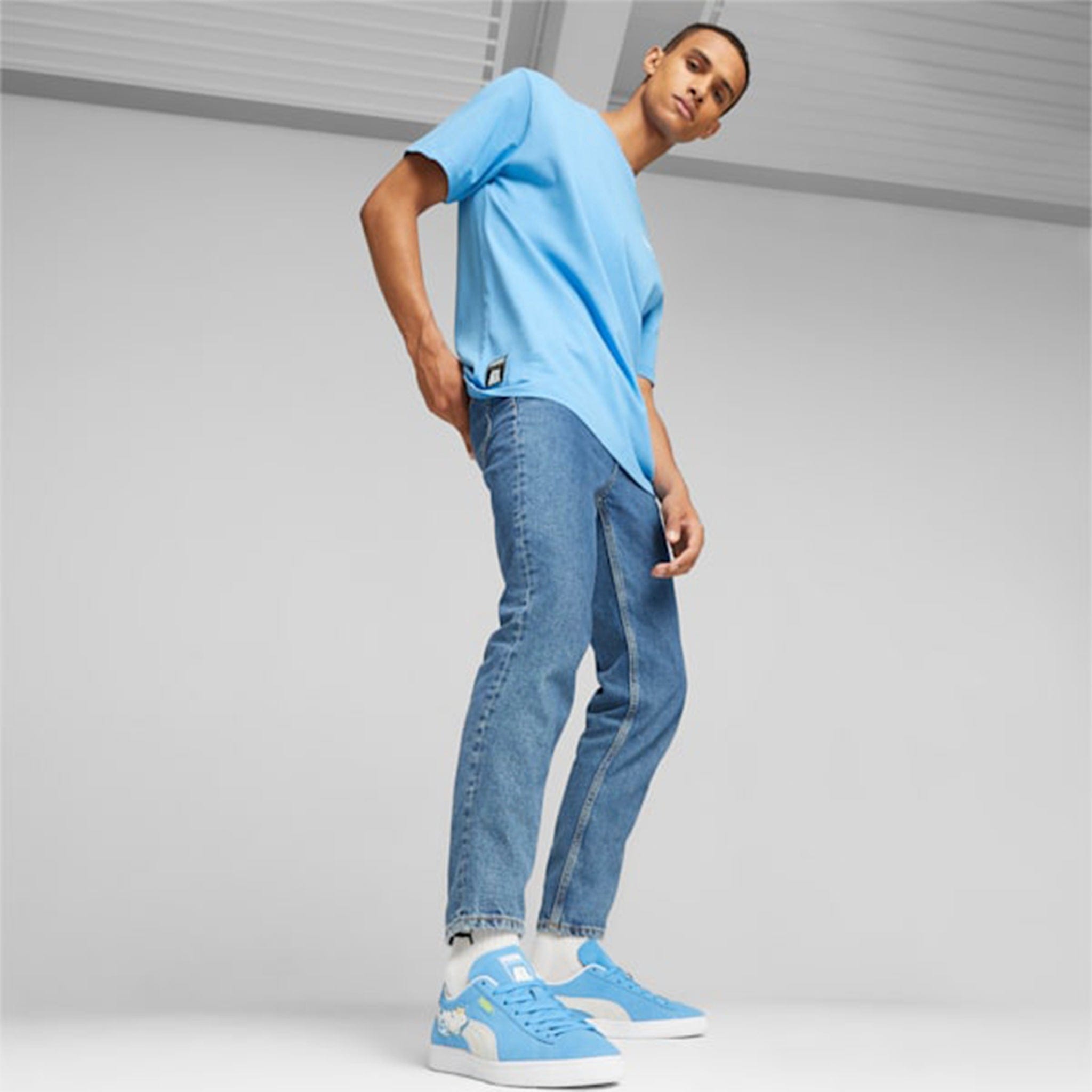 PUMA Select PUMA x RIPNDIP Suede Sneakers (Blue)