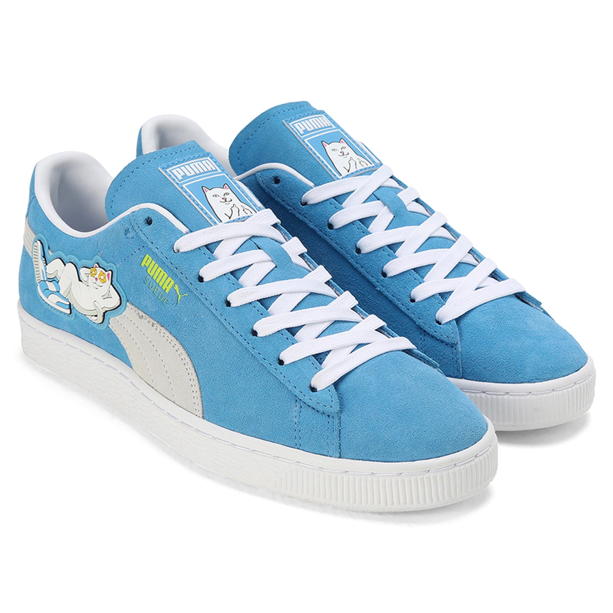 PUMA Select PUMA x RIPNDIP Suede Sneakers (Blue)