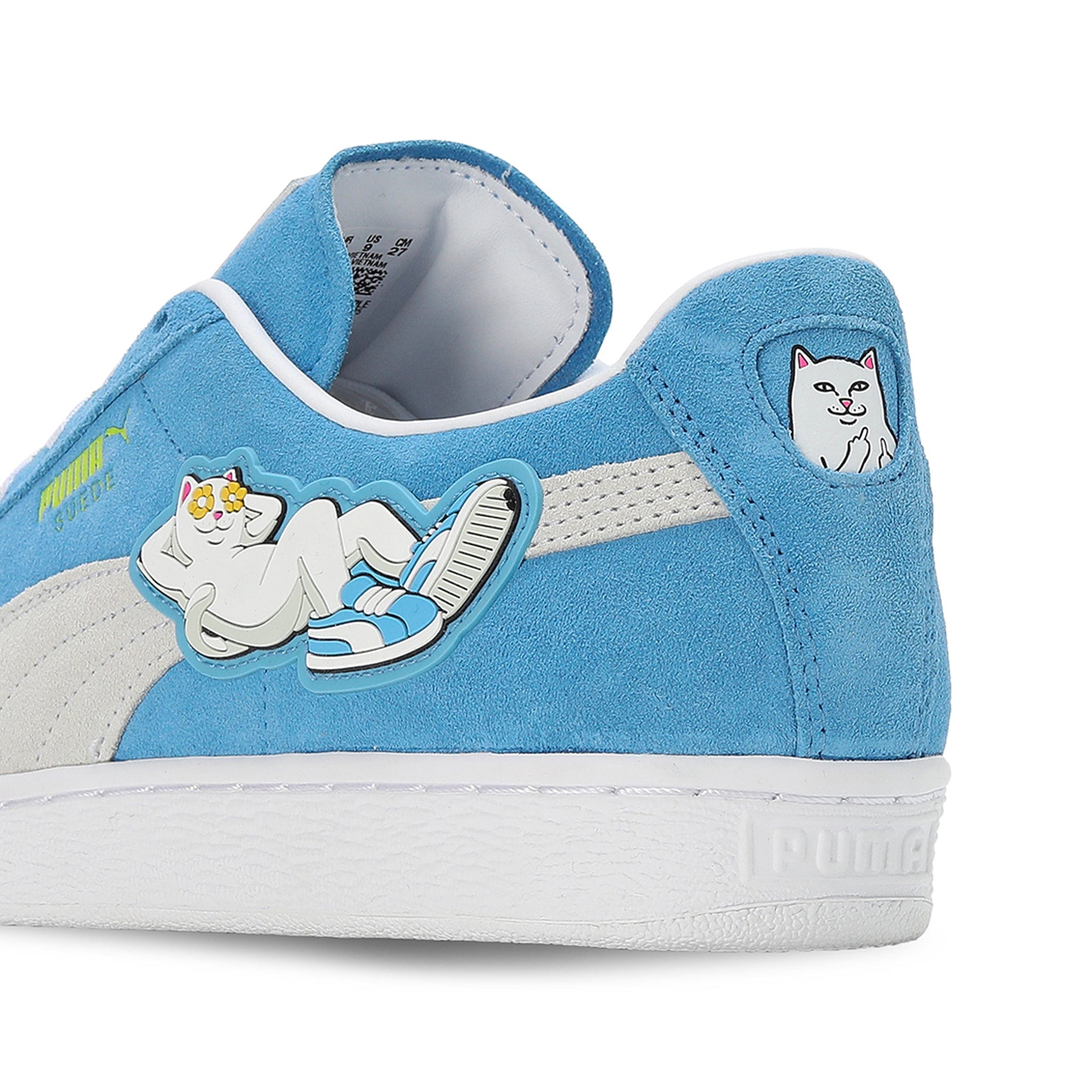 PUMA Select PUMA x RIPNDIP Suede Sneakers (Blue)