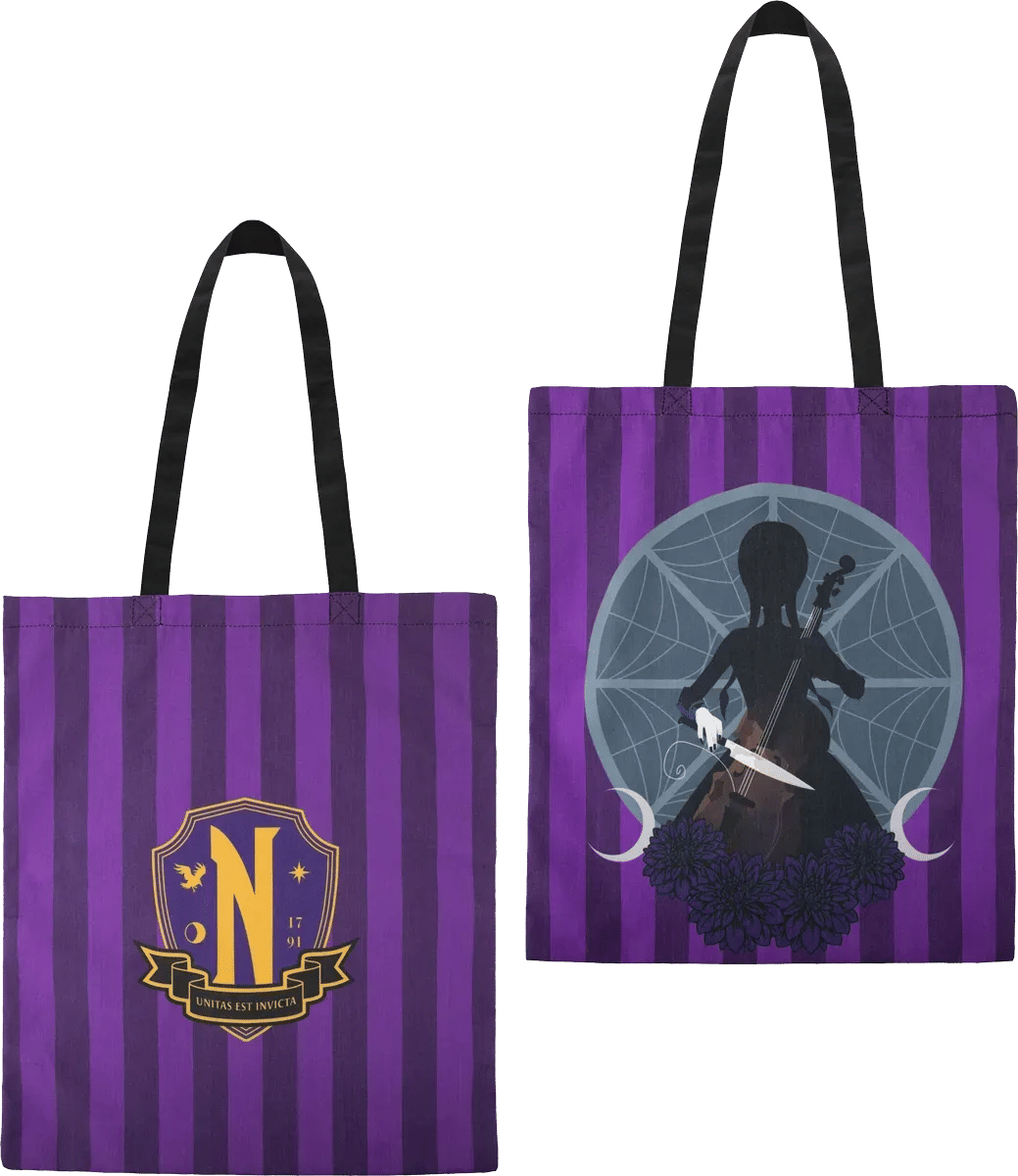 Cinereplicas Wednesday (TV) - Wednesday With Cello Tote Bag