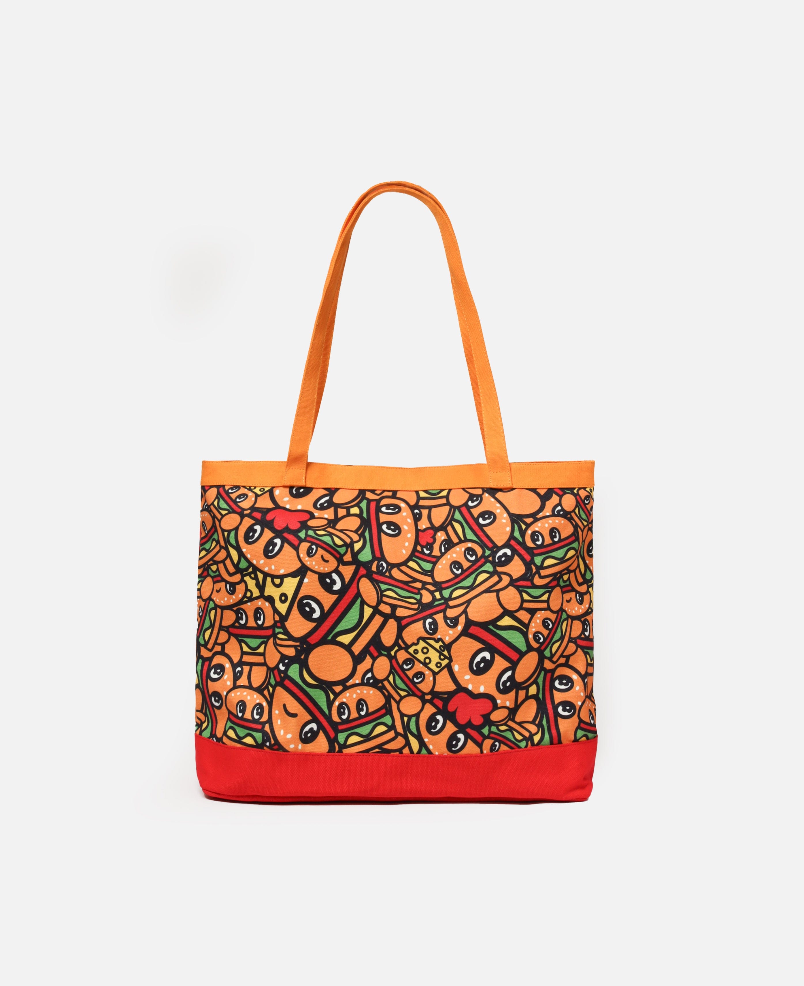 Vandy The Pink Dog Tote Bag(Orange)