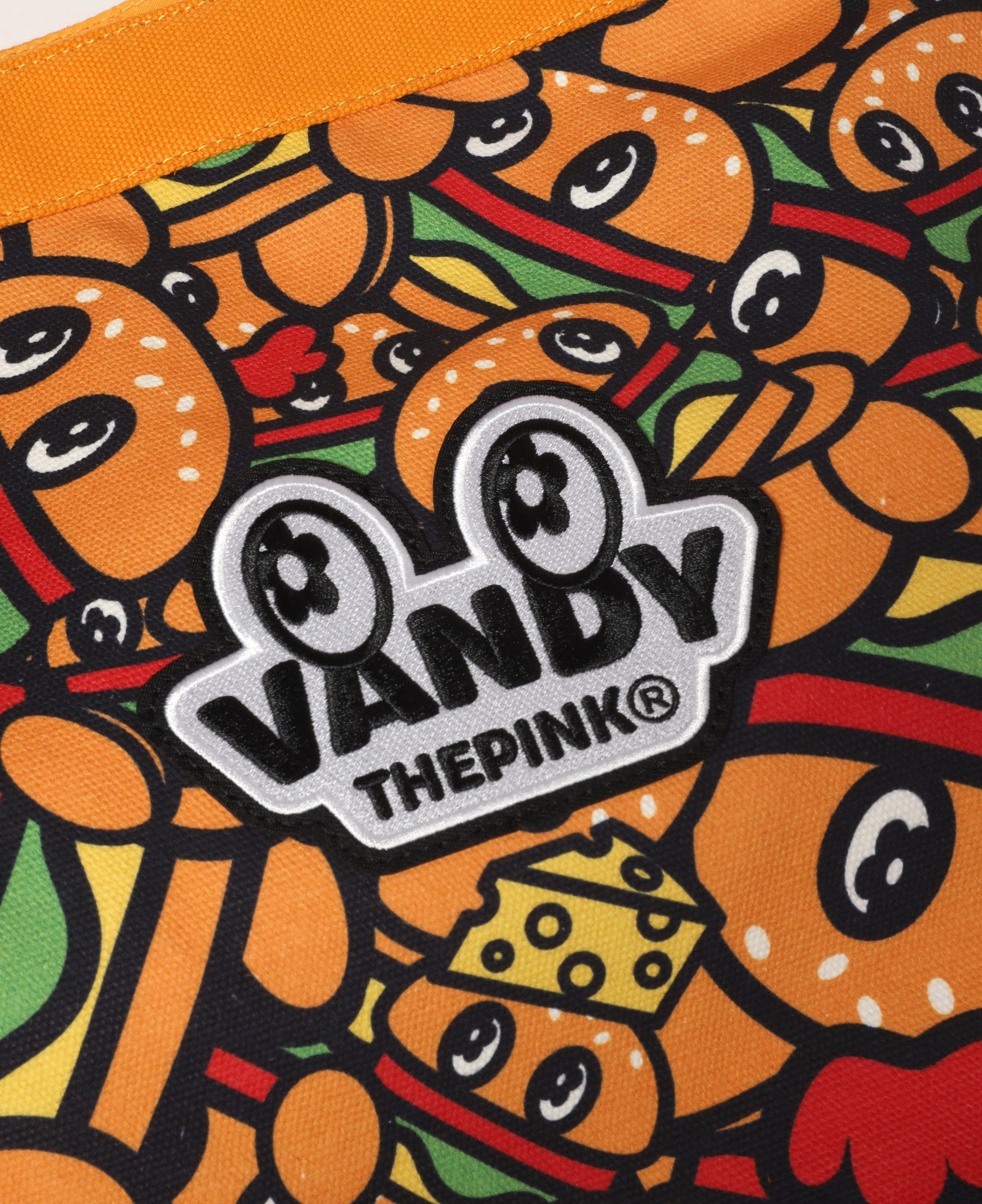 Vandy The Pink Dog Tote Bag(Orange)