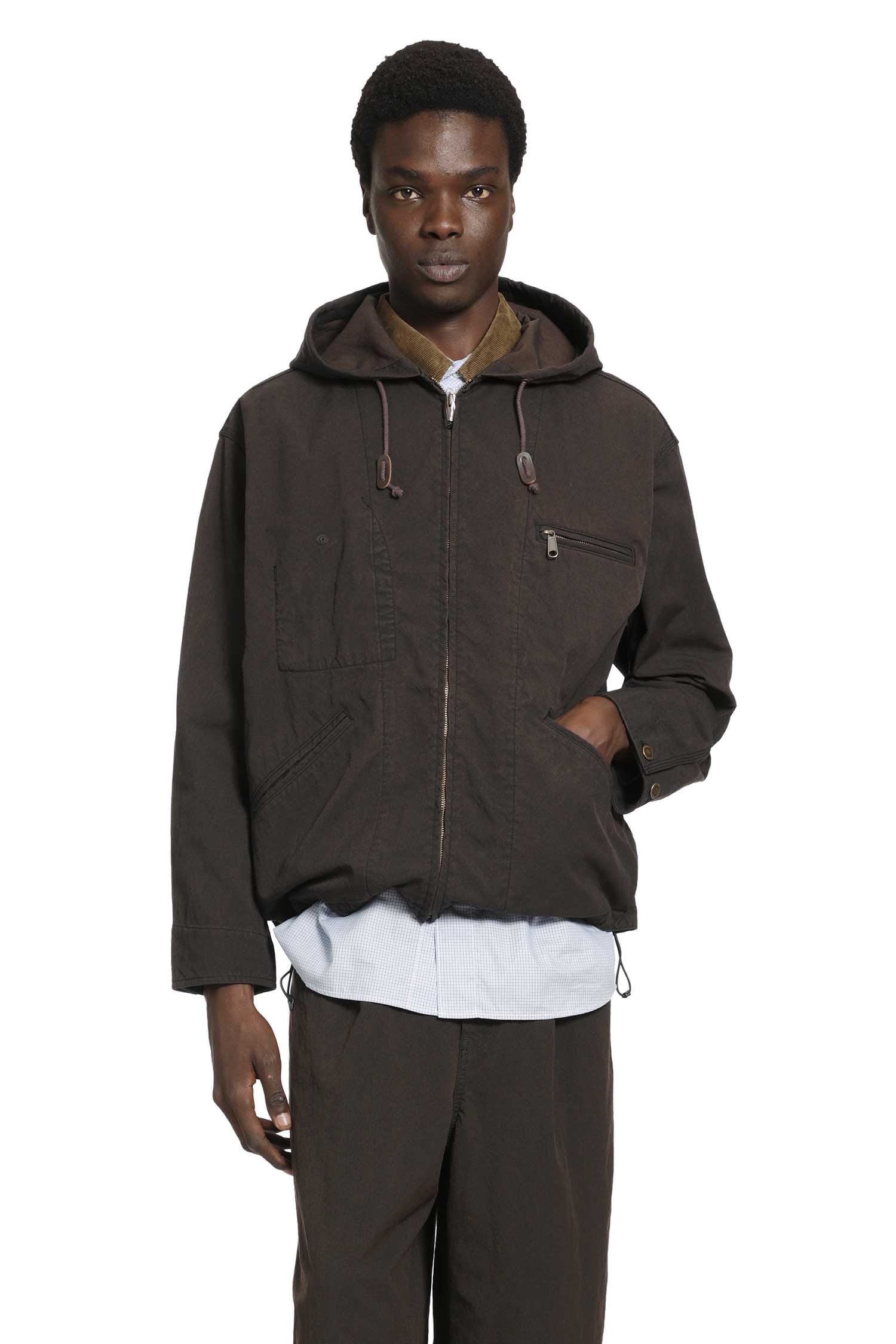Comme Des Garcons Cotton Canvas Windbreaker