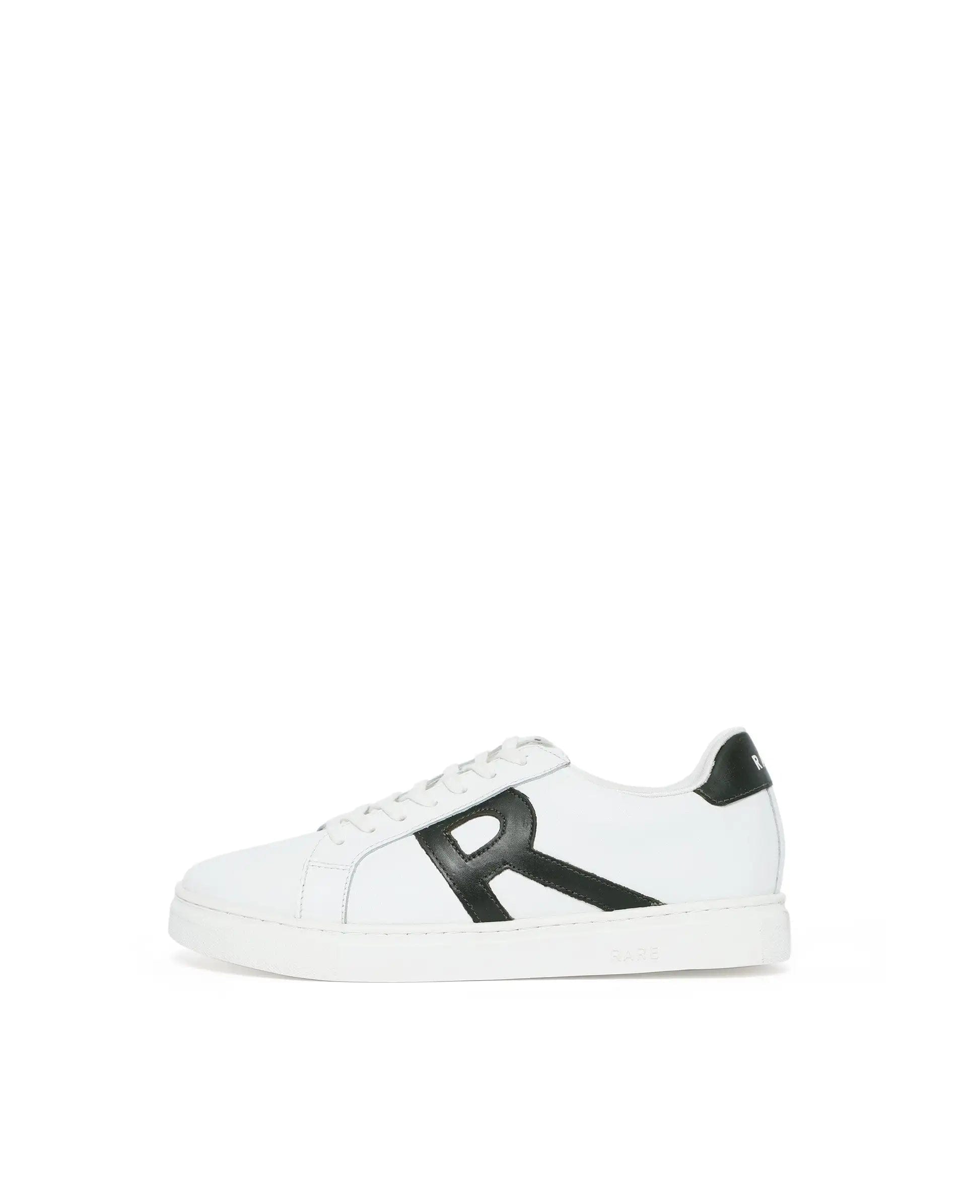 RAREZ Rare Rabbit Men's Nova Dusky Green Round Toe Smart Casual Low - Top Lace - Up Logo Branding Sneaker Shoes