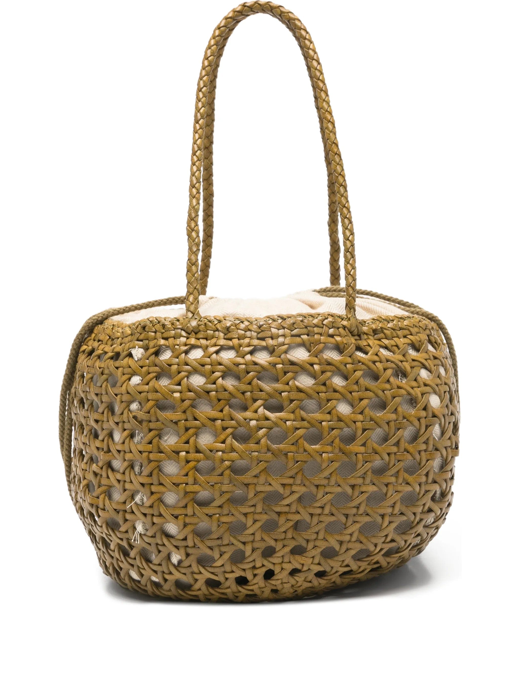 Dragon Diffusion Juventus interwoven shoulder bag