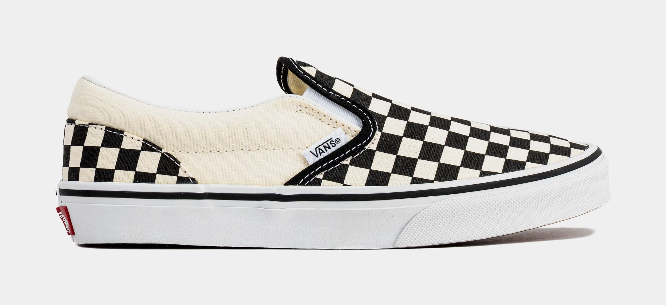 Vans Slip On Grade School Lifestyle Shoes (Black/White)