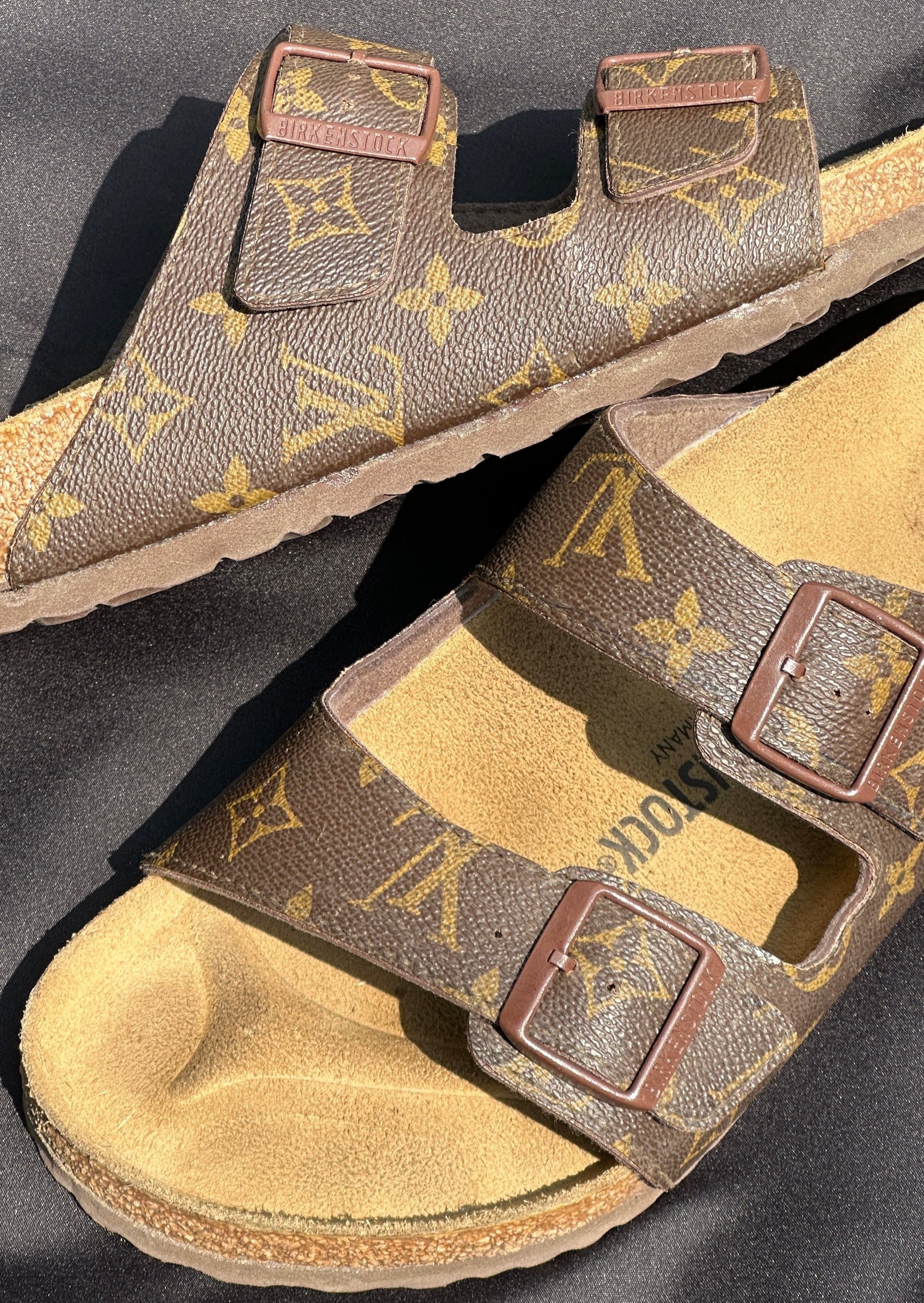 Mdcustoms LV Birkinstock