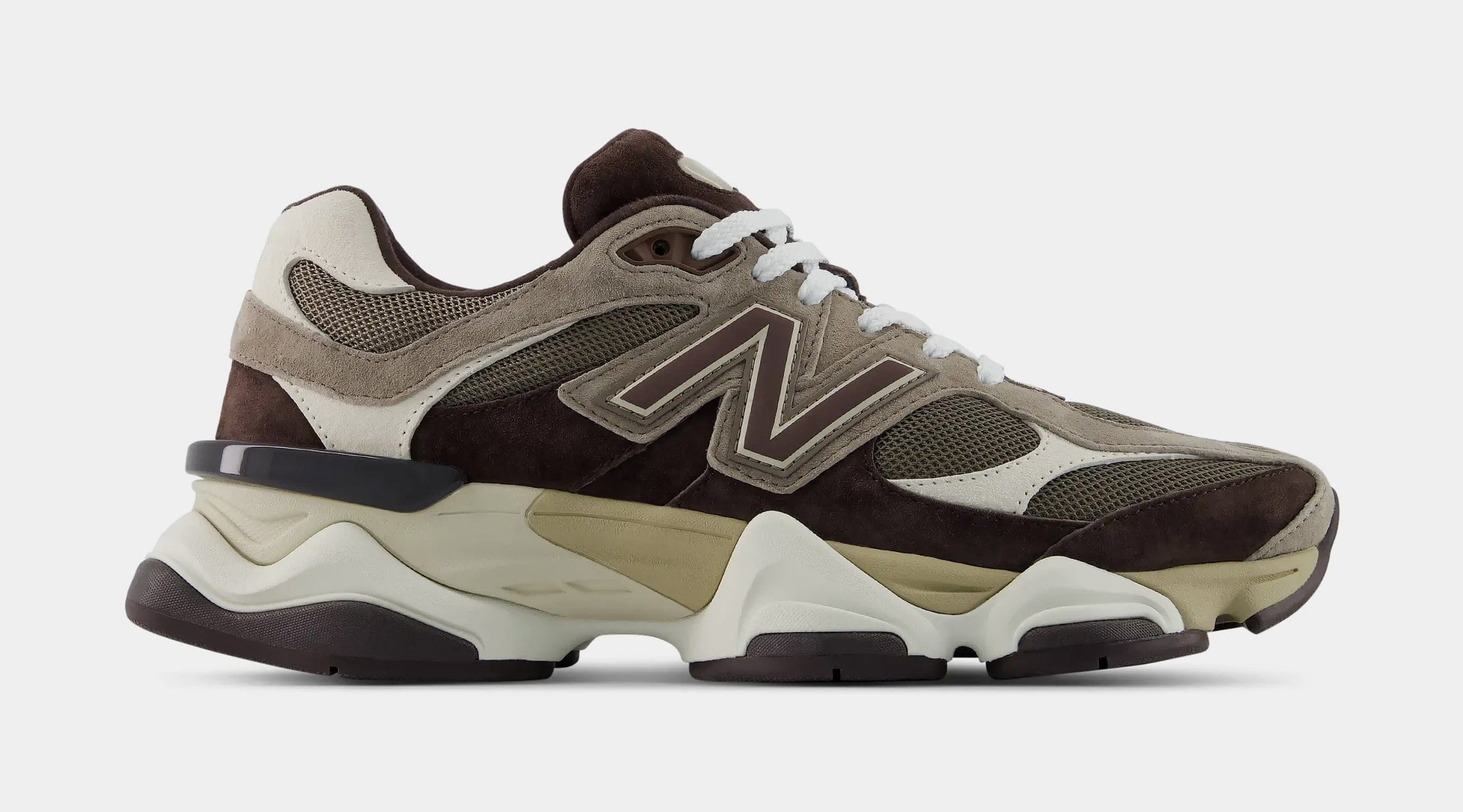 Newbalance 9060 Mens Lifestyle Shoes (Thunder Brown/Timberwolf/Black Coffee)