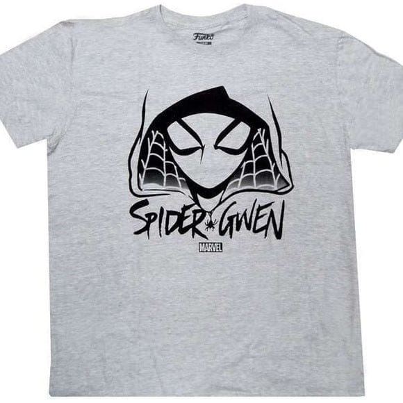 Funko Marvel Pop! Tees Spider Gwen Sport Grey - Large