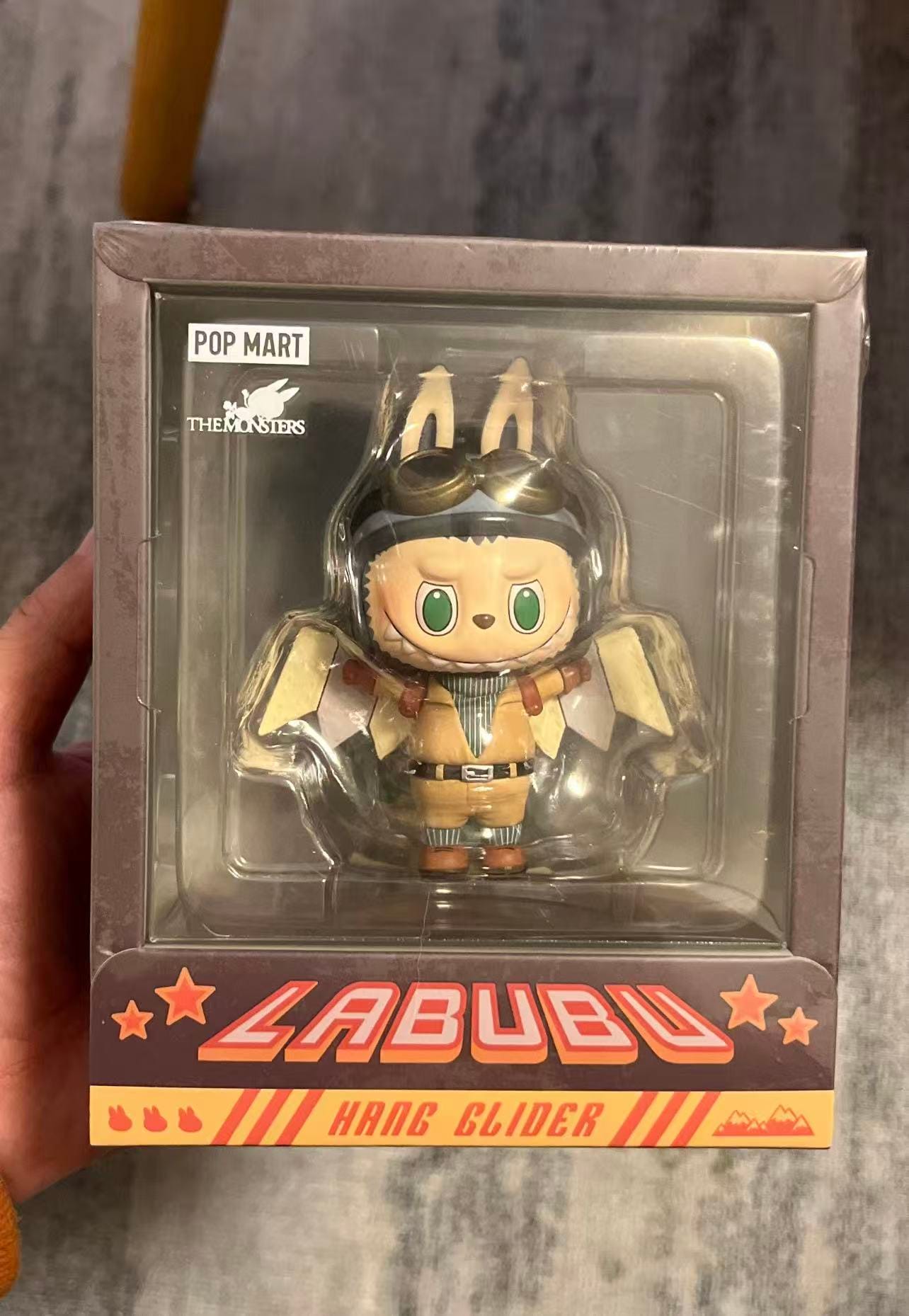 The Monsters Labubu Hang Glider Figurine