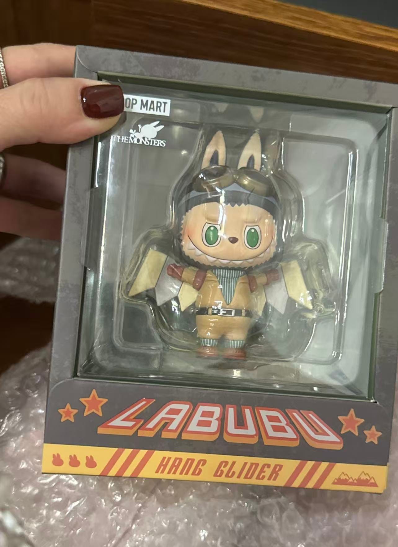 The Monsters Labubu Hang Glider Figurine