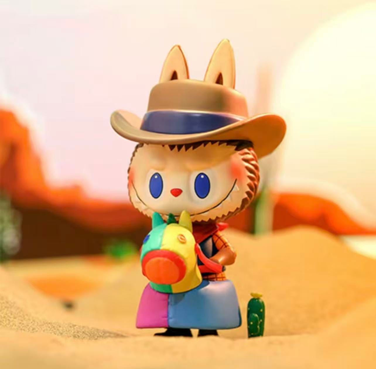 The Monsters Labubu West Adventure Figurine
