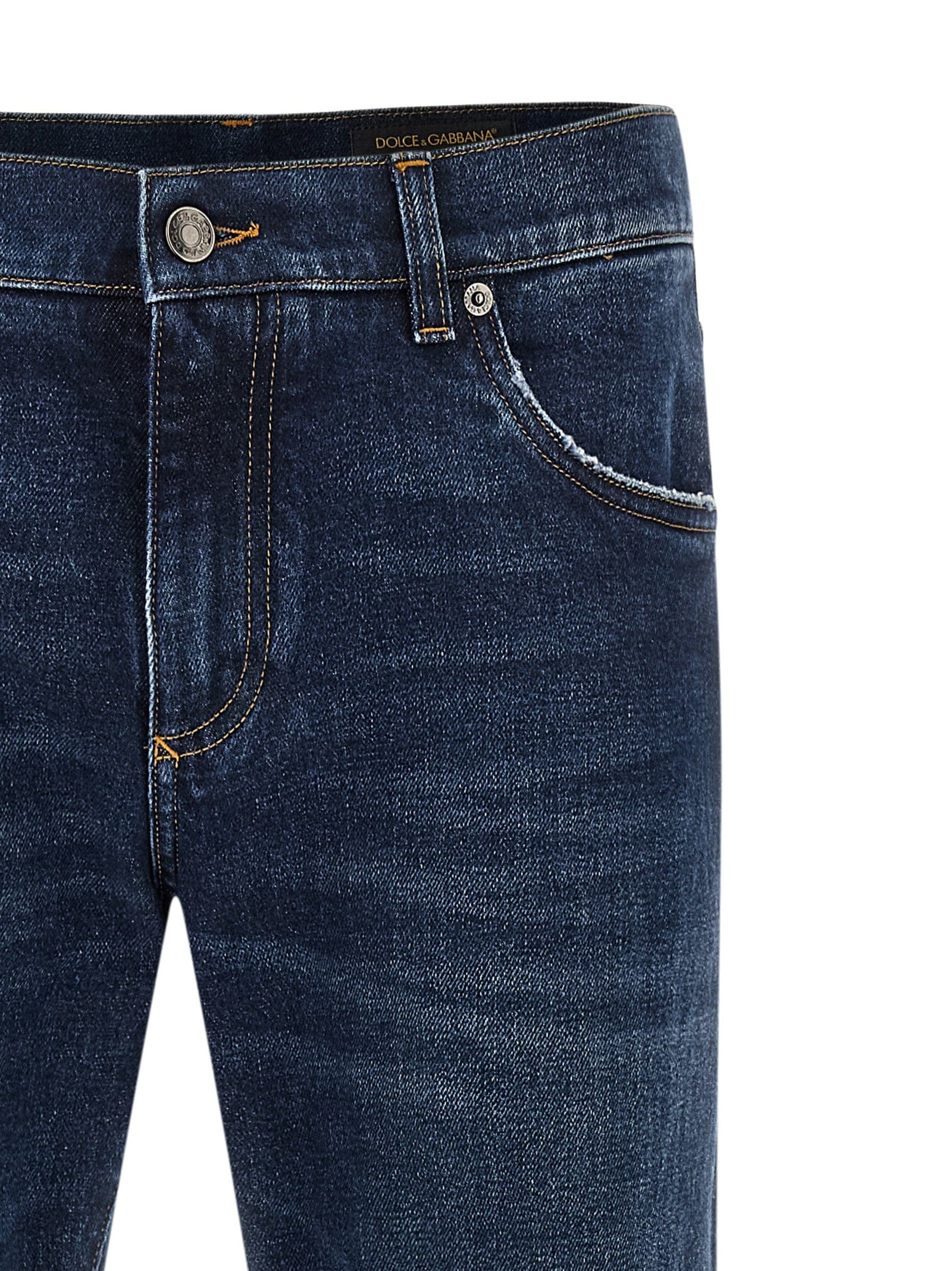 Dolce & Gabbana Cotton Straight - Leg Men's Jeans