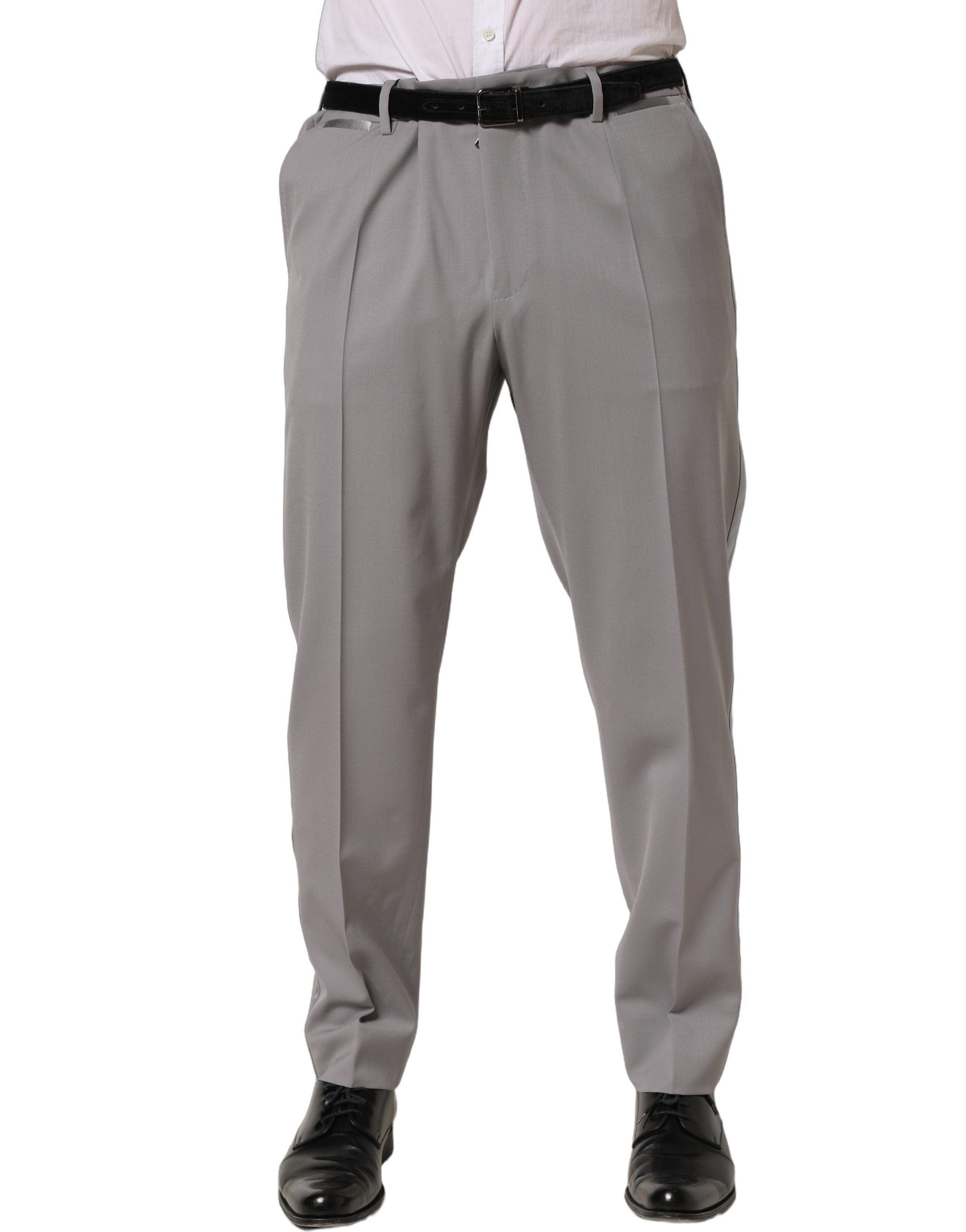 Dolce & Gabbana Wool Tape Men Dress Trouser Men's Pants