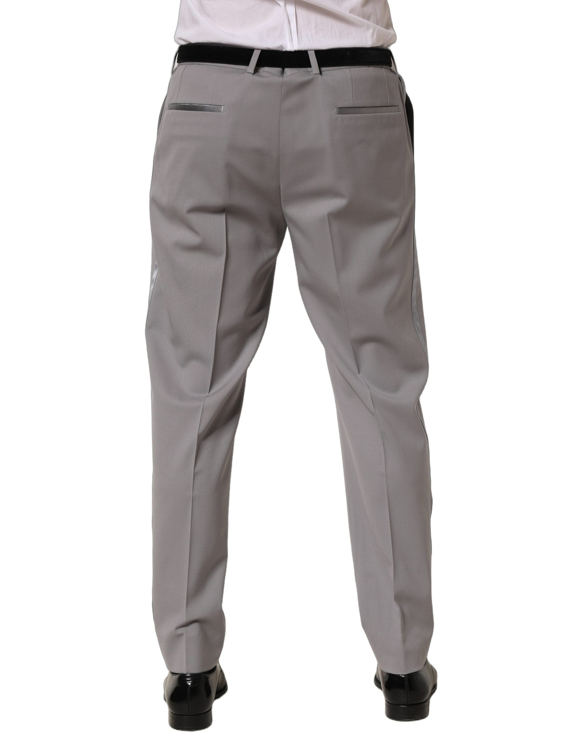 Dolce & Gabbana Wool Tape Men Dress Trouser Men's Pants