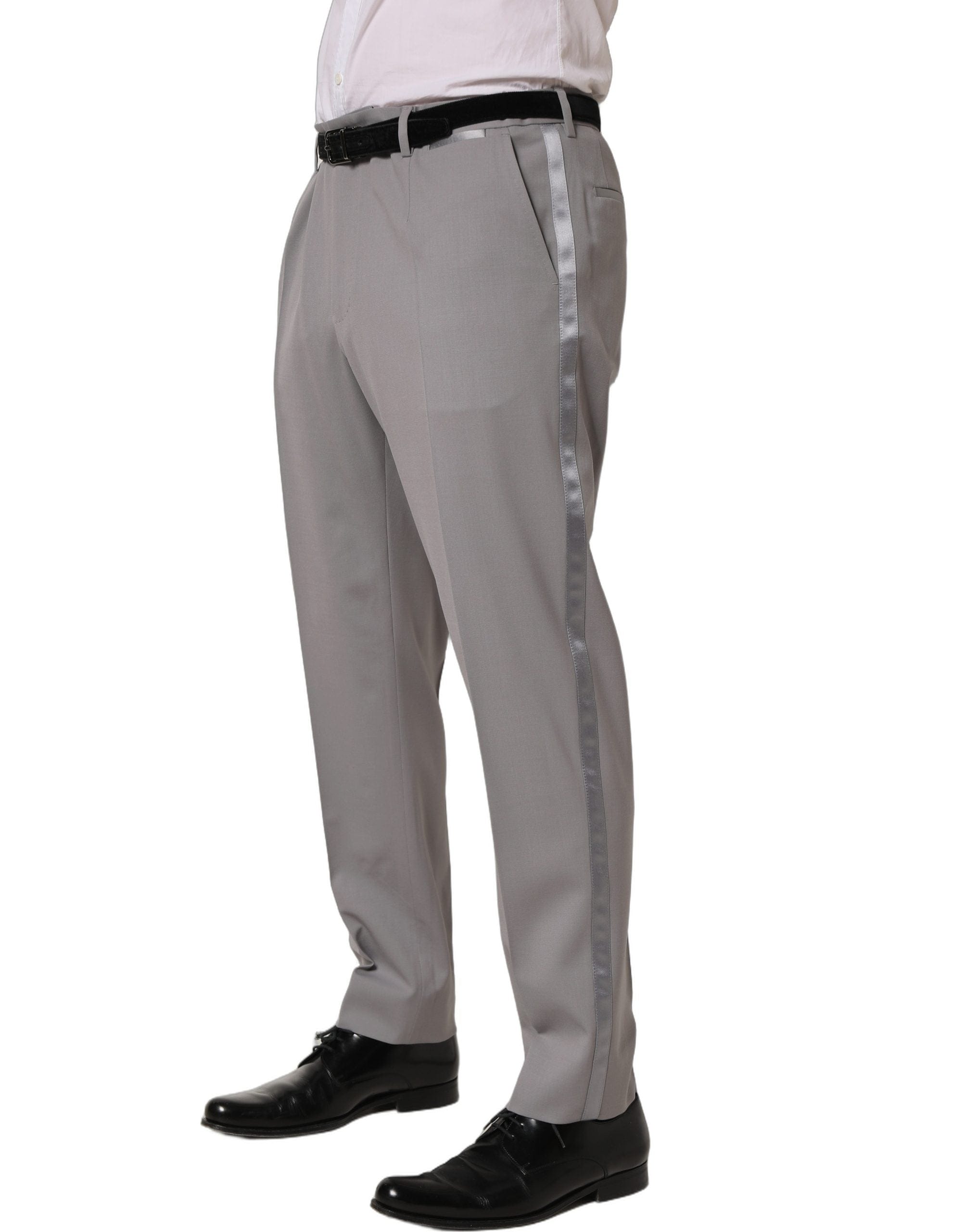 Dolce & Gabbana Wool Tape Men Dress Trouser Men's Pants