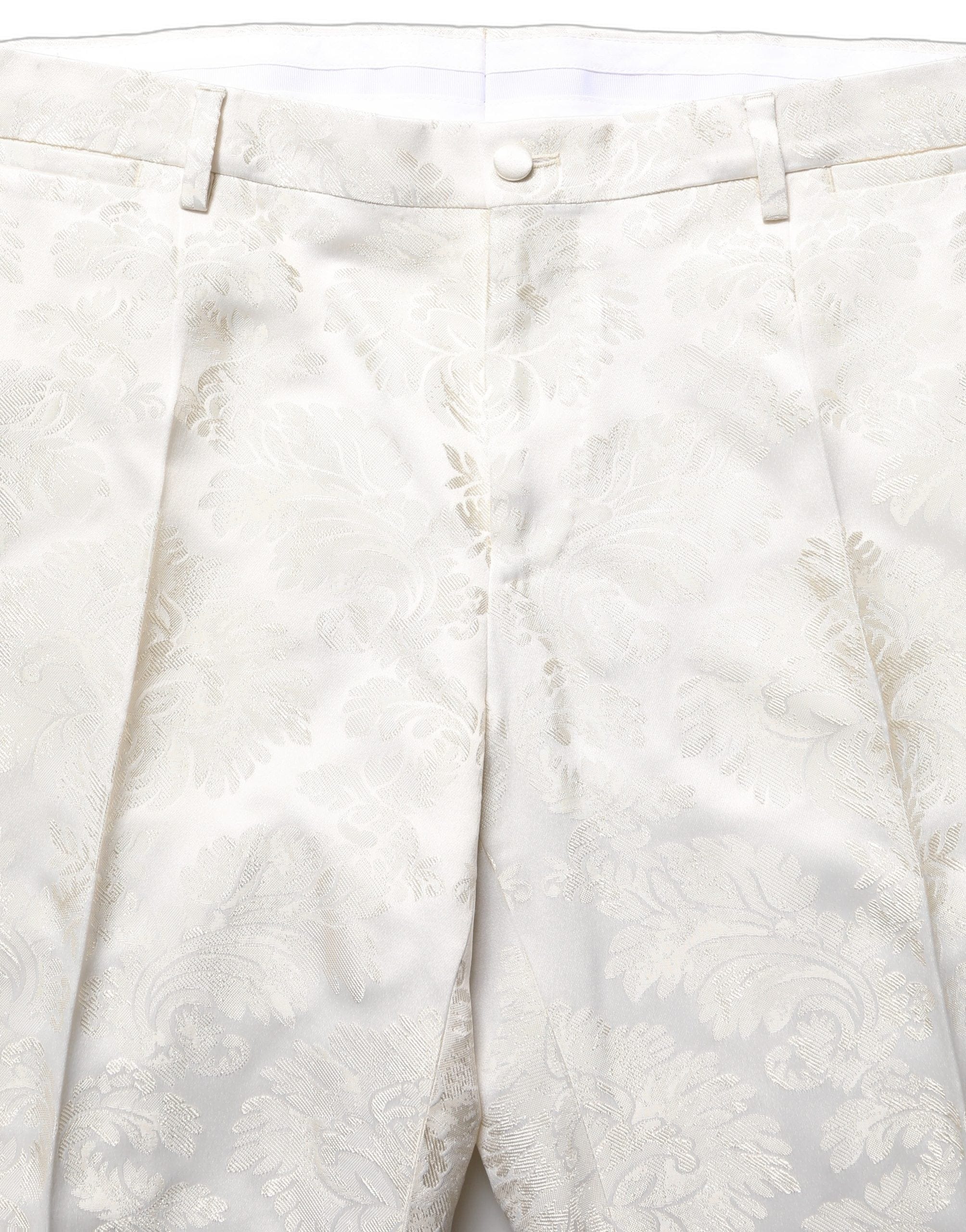 Dolce & Gabbana Floral Men Dress Formal Trouser Men's Pants