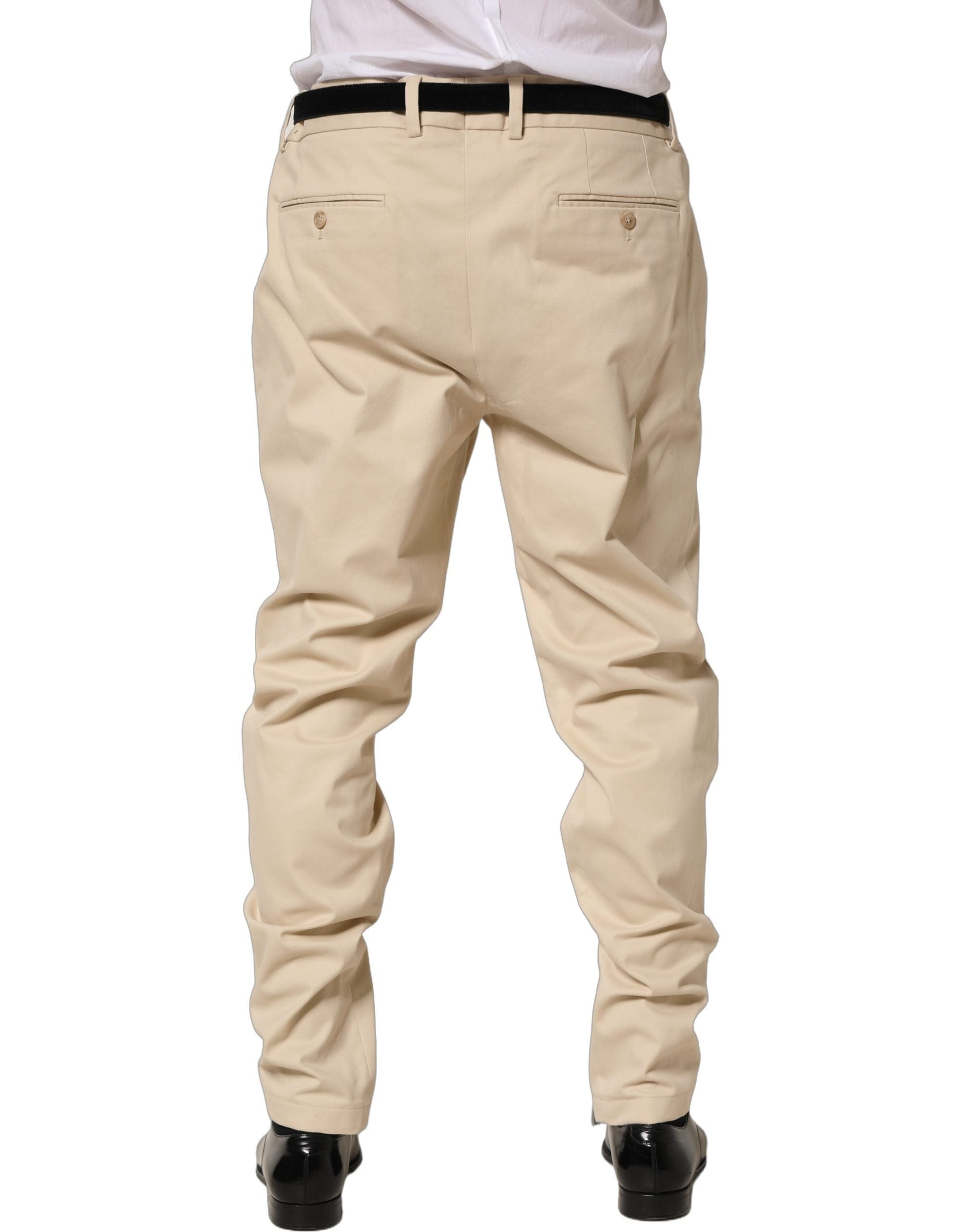Dolce & Gabbana Re - Editon Mid Waist Tape Men Men's Pants