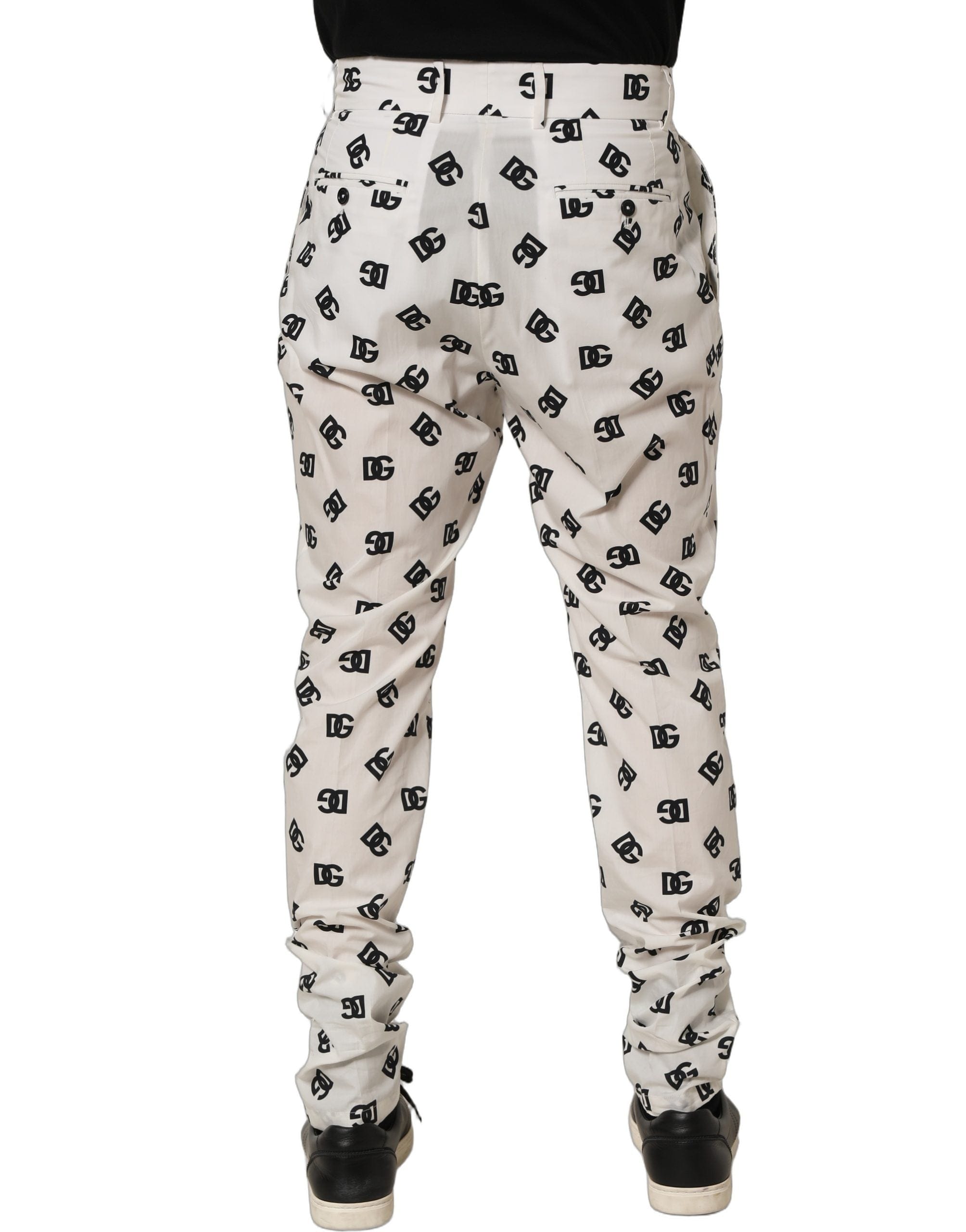 Dolce & Gabbana Logo Skinny Leg Dress Men Trouser Men's Pants