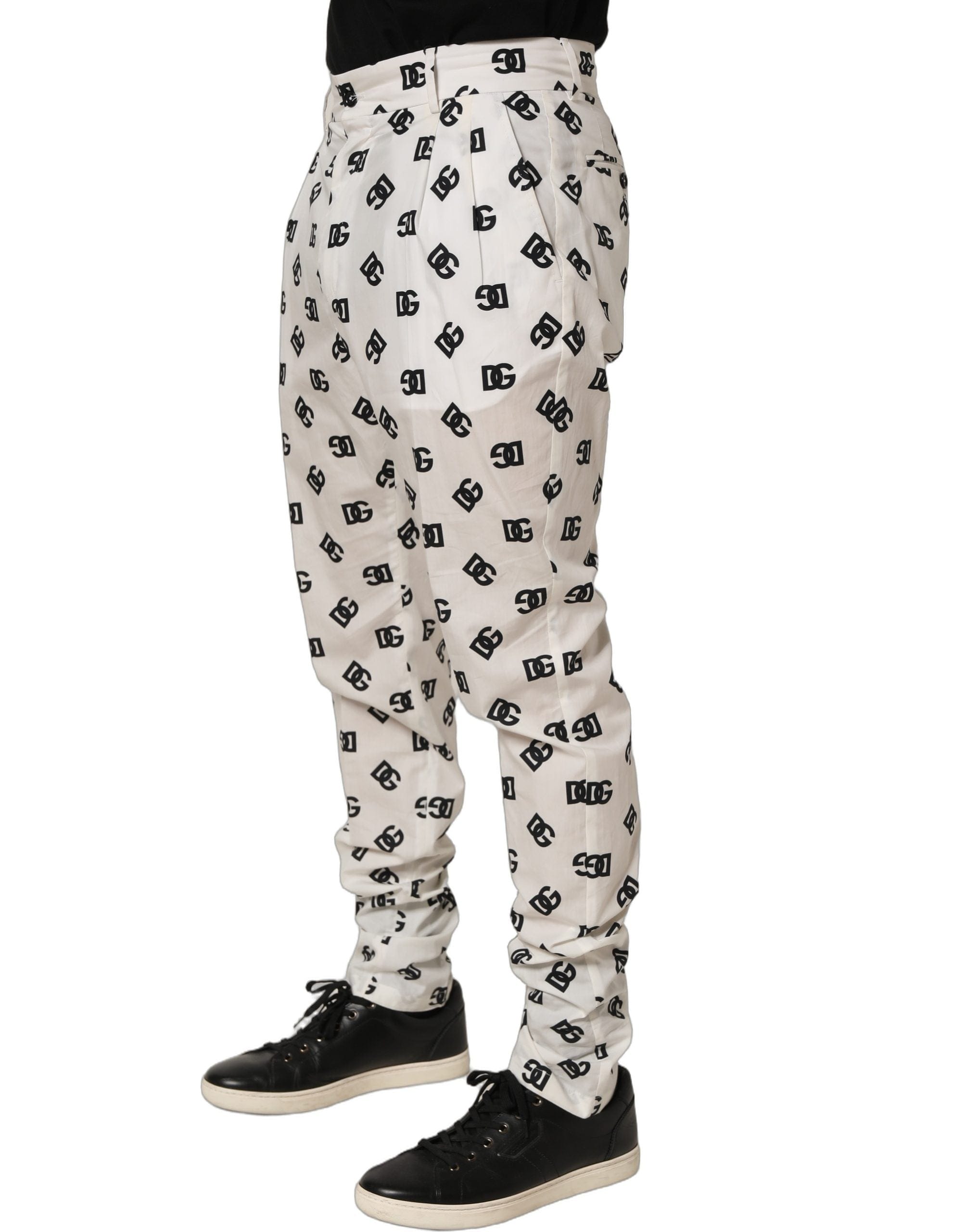 Dolce & Gabbana Logo Skinny Leg Dress Men Trouser Men's Pants