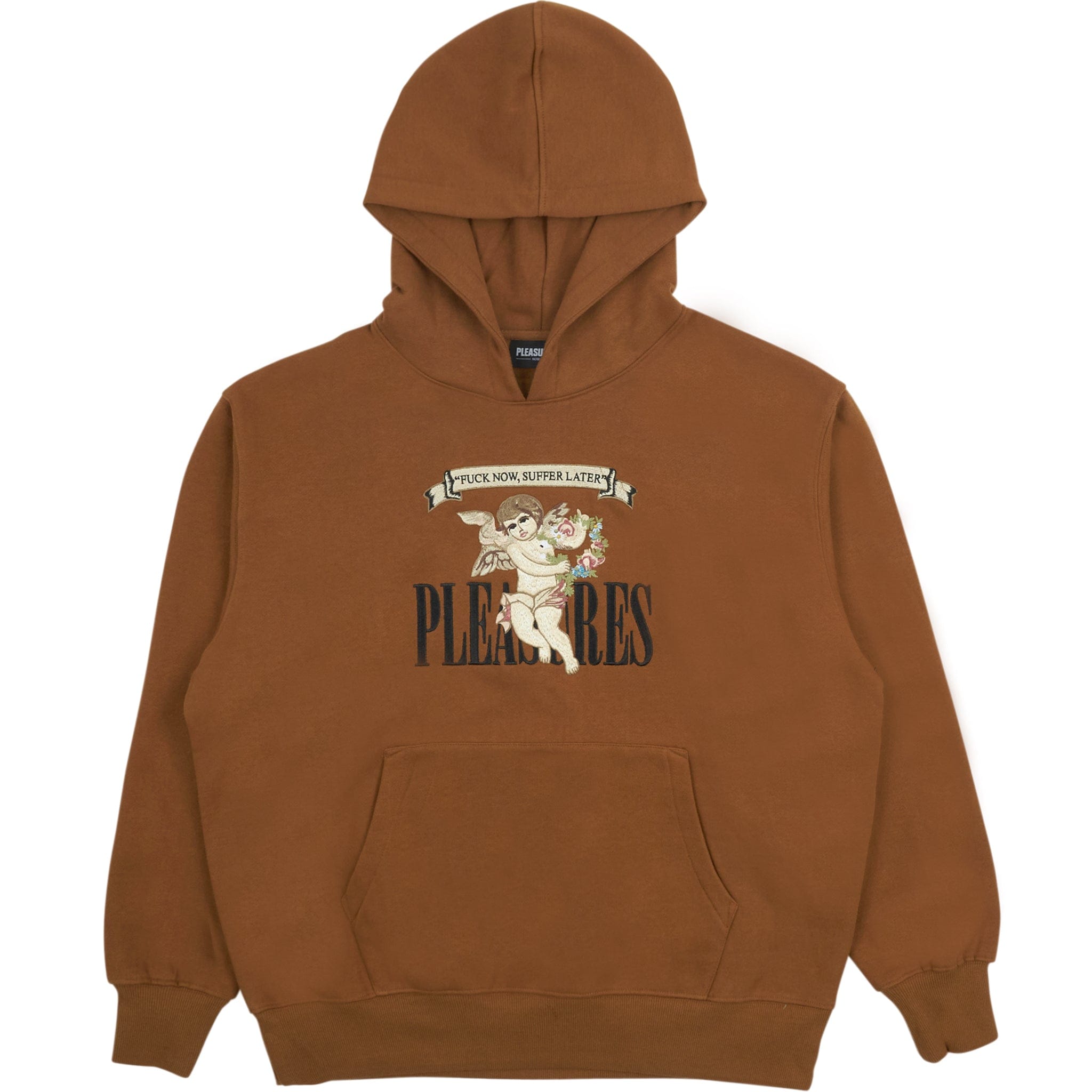 Pleasures Suffering Hoodie (Rust)