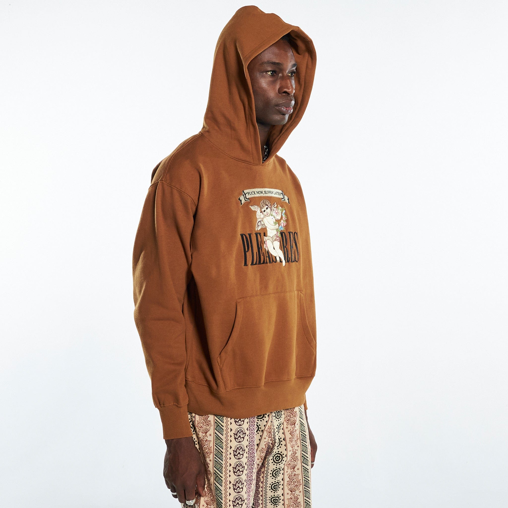 Pleasures Suffering Hoodie (Rust)