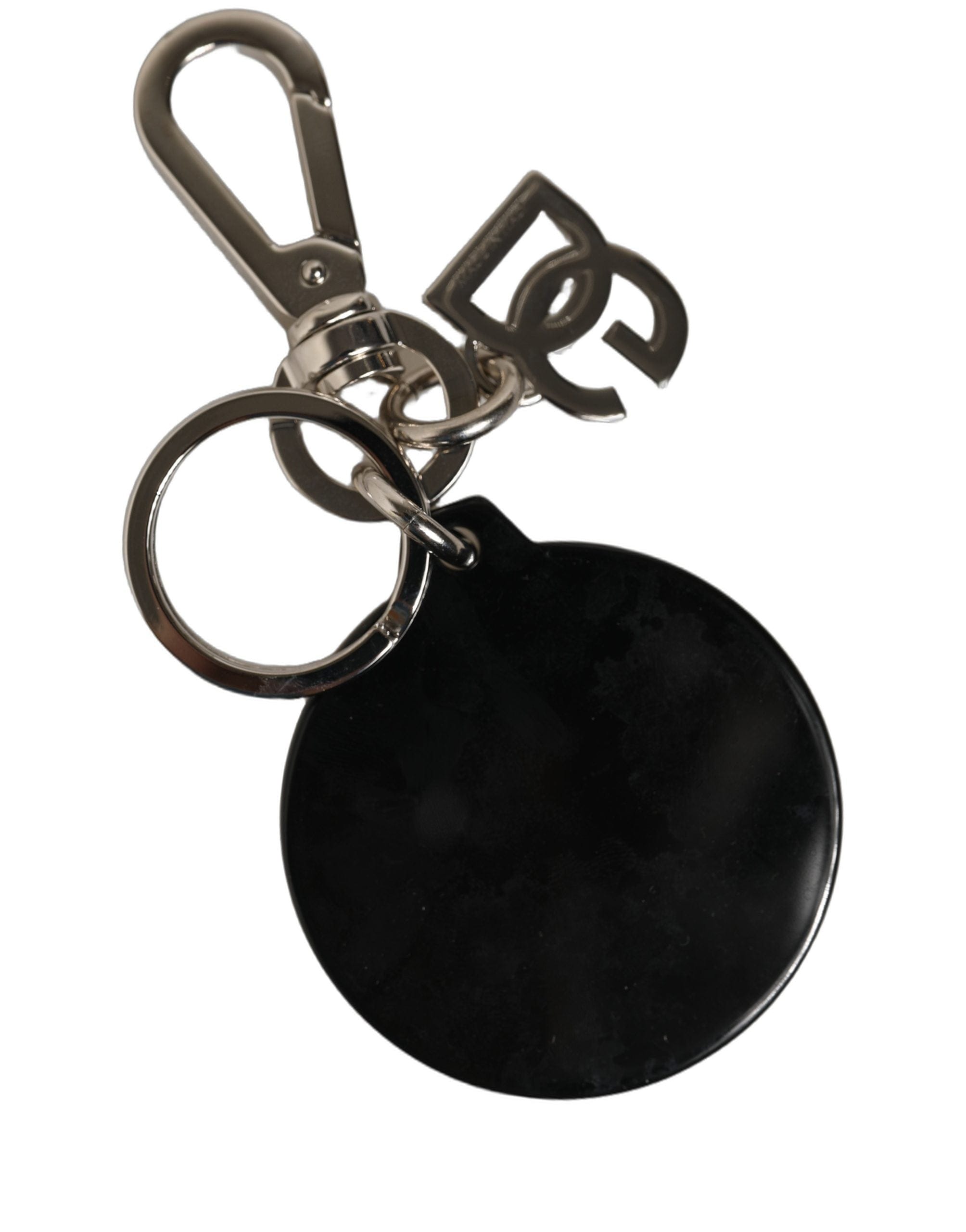 Dolce & Gabbana Black Kaisen Satoru Gojo Charm Metal Keychain Women's Keyring