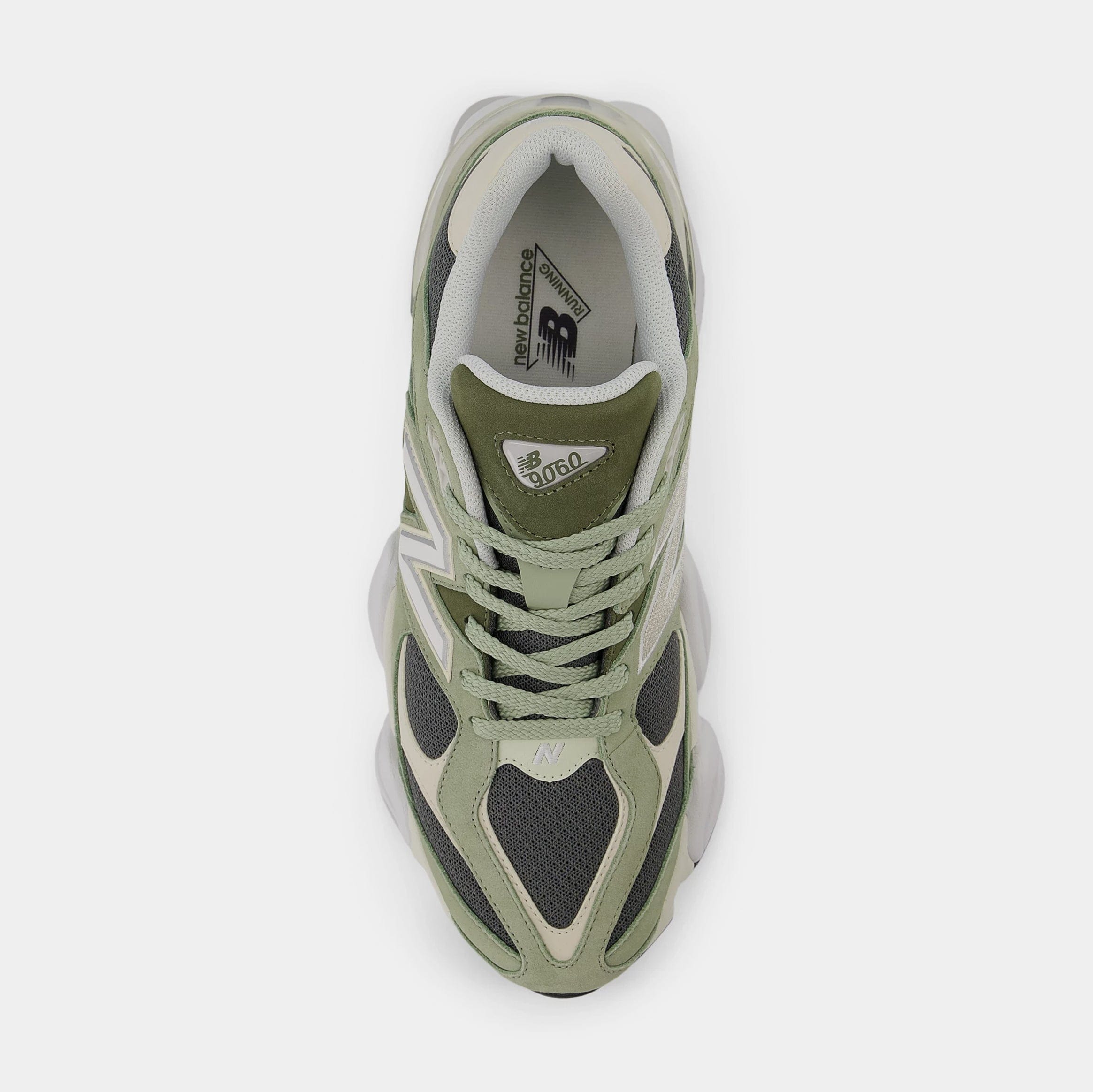 Newbalance 9060 Mens Lifestyle Shoes (Green/White)