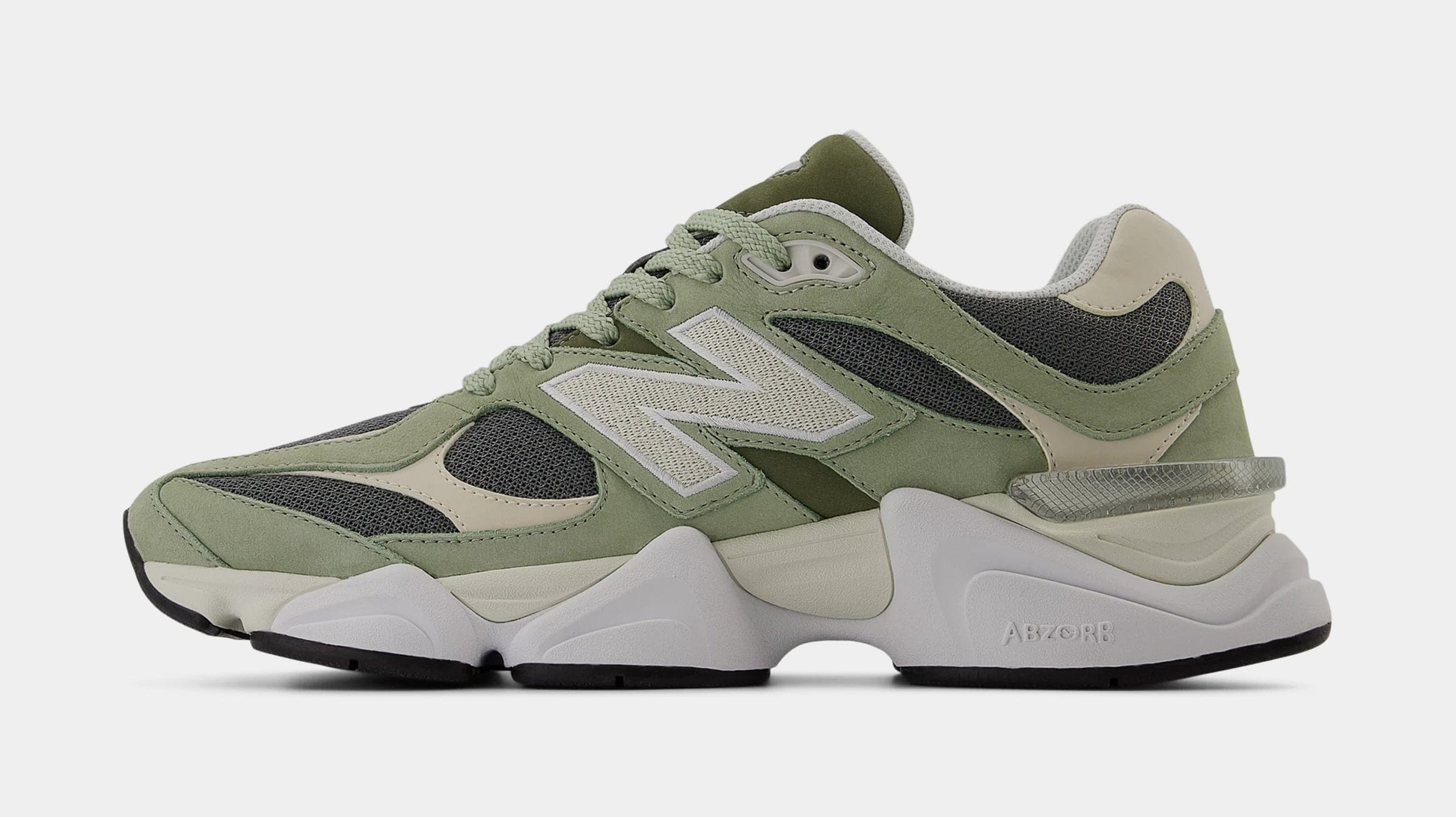 Newbalance 9060 Mens Lifestyle Shoes (Green/White)