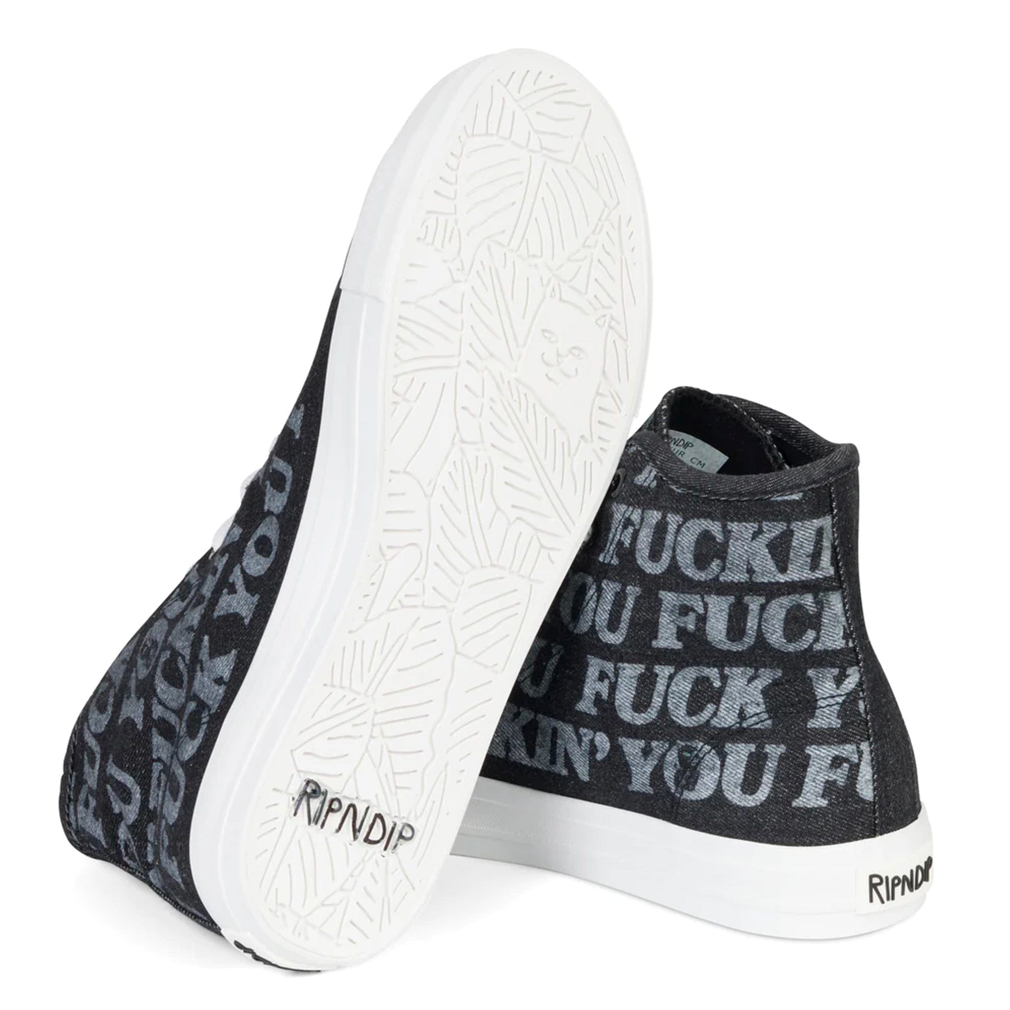 Ripndip FF High Top Shoes (Black)