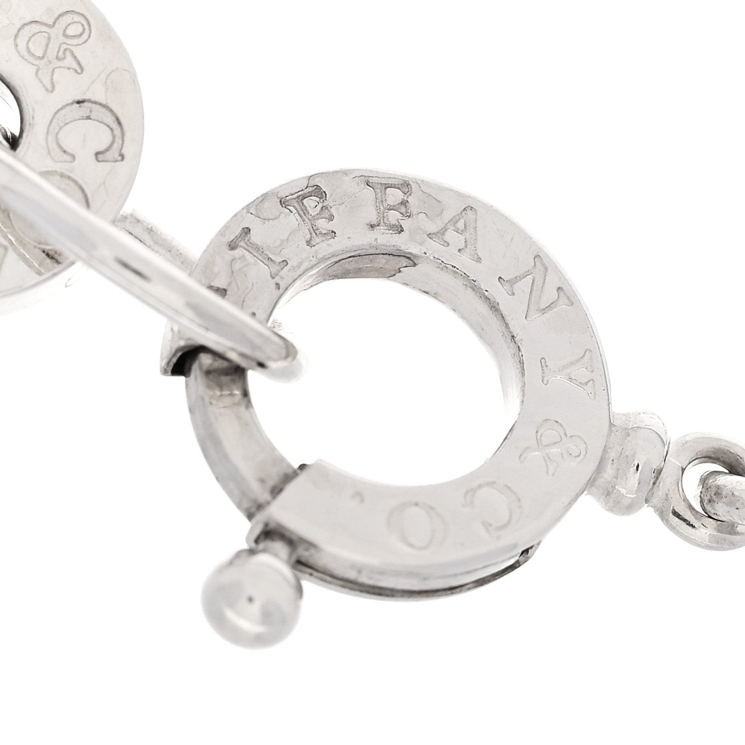 Tiffany Sterling Silver 1837 Circle Bracelet