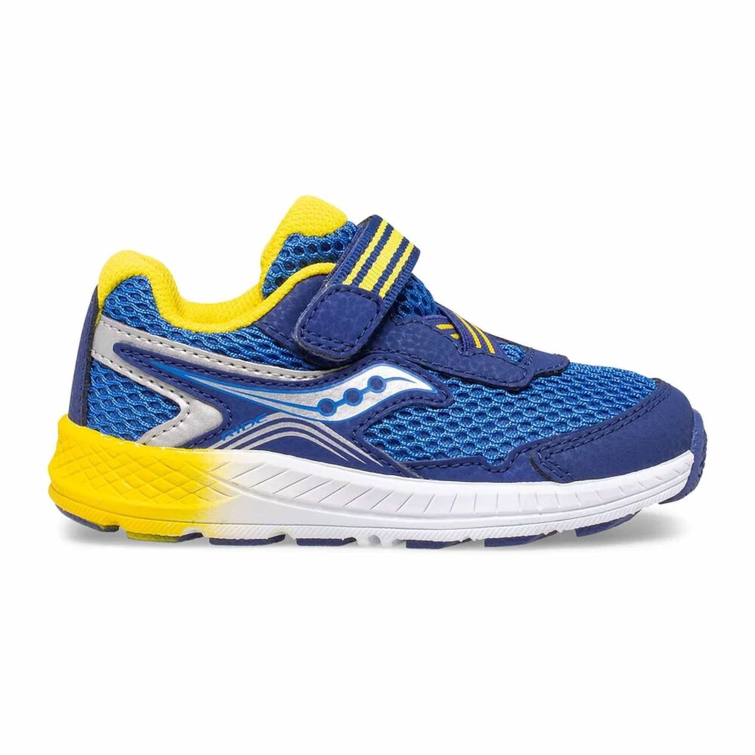 Yellow Junior Boy's Ride 10 Sneakers In Blue/yellow