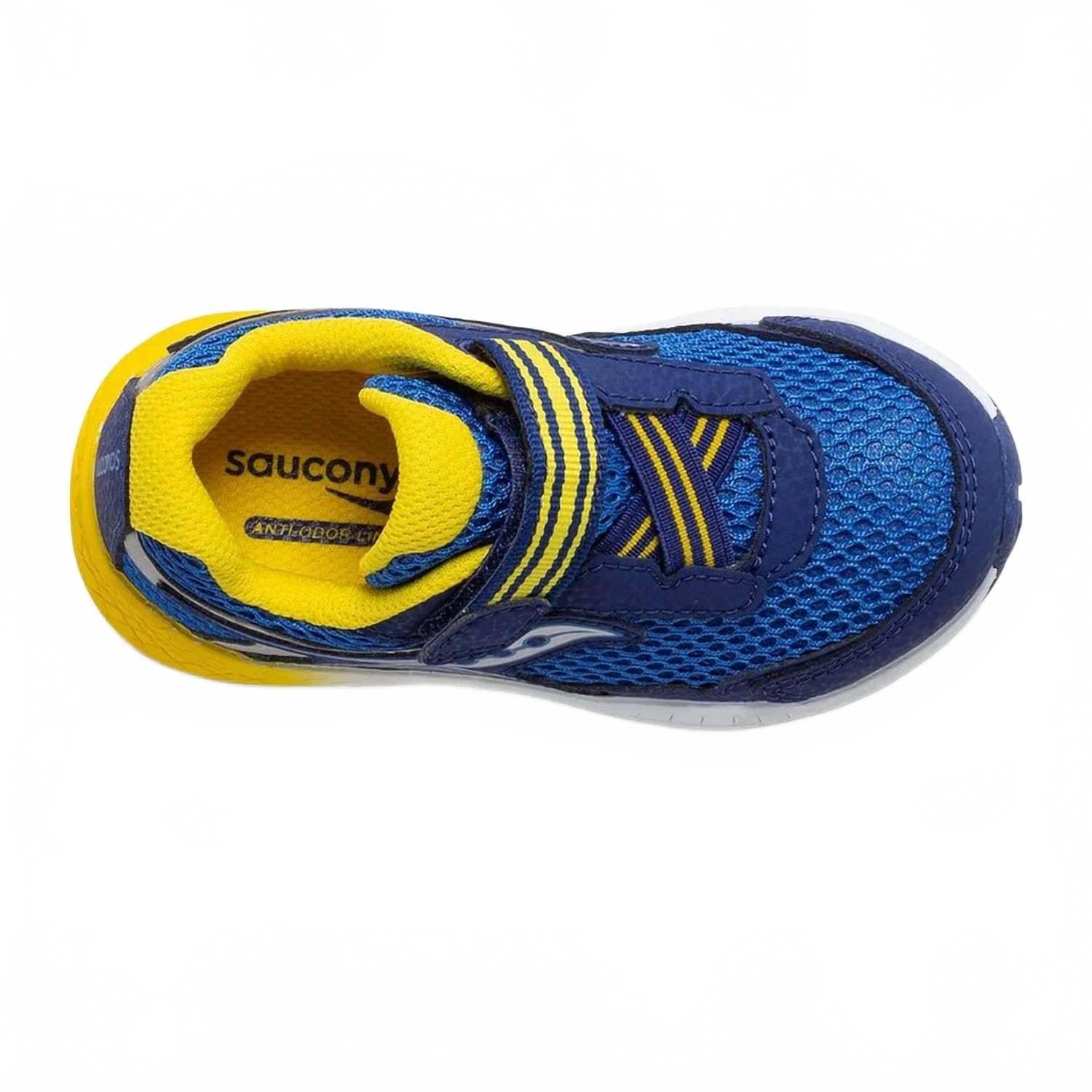 Yellow Junior Boy's Ride 10 Sneakers In Blue/yellow