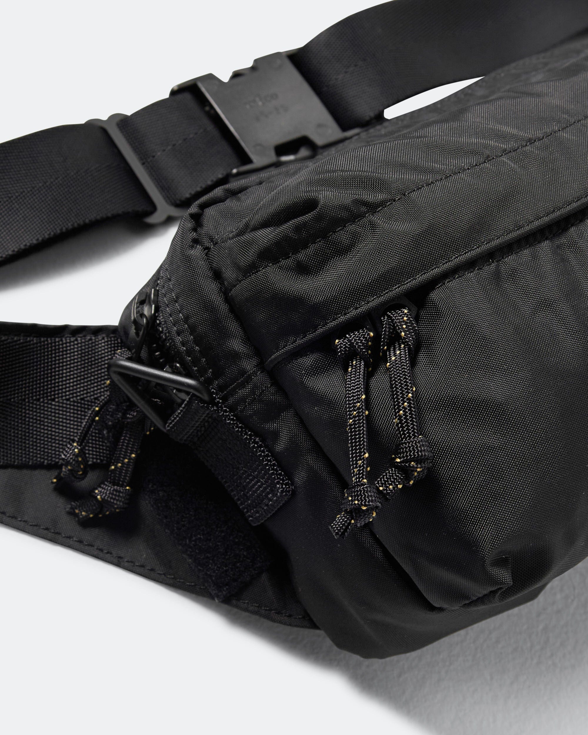 Porter Yoshida & Co FORCE 2WAY Waist Bag - Black