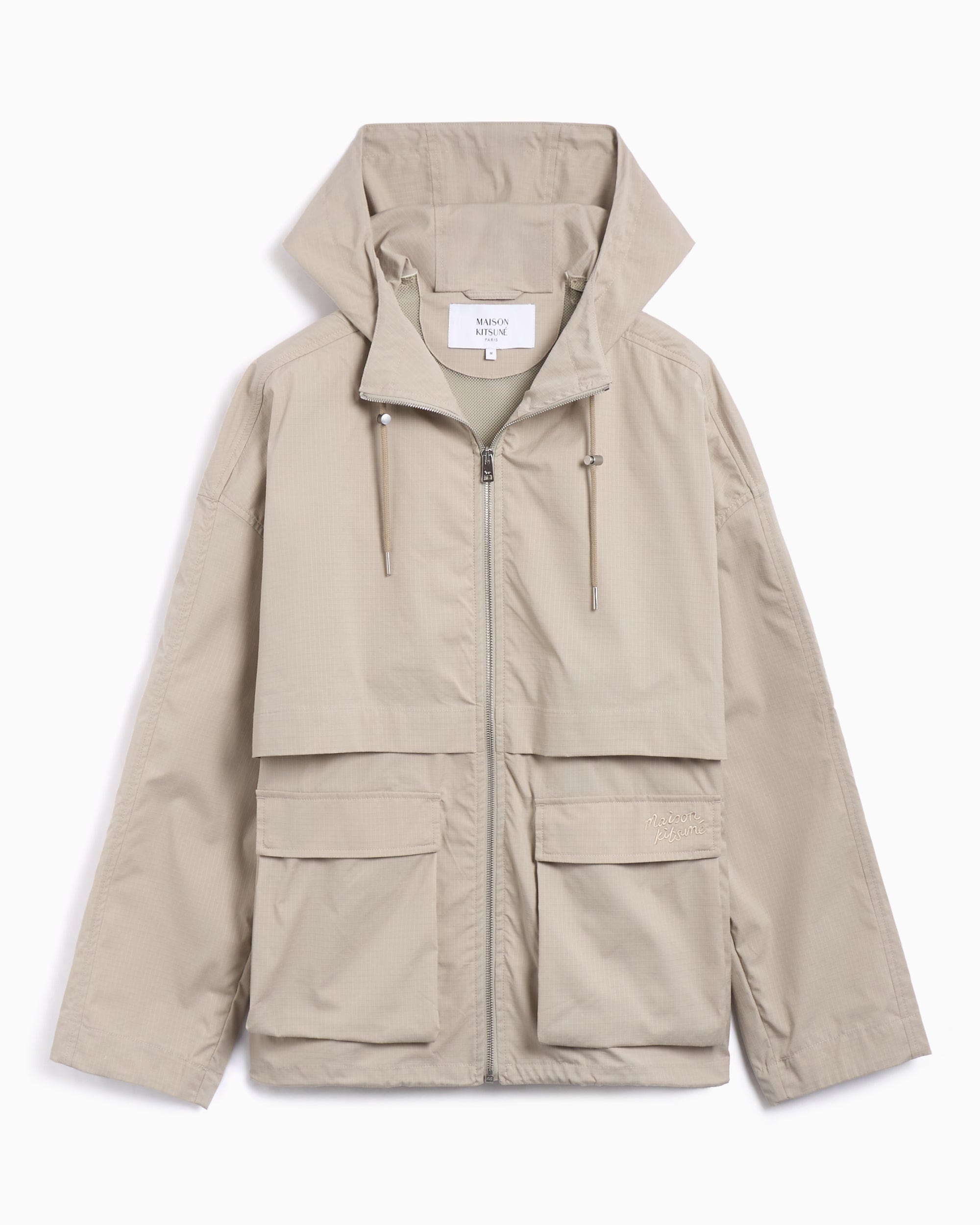 Maison Kitsuné Cortavientos Relaxed Maison Kitsuné Maison Kitsuné Men's Windbreaker Jacket para hombre