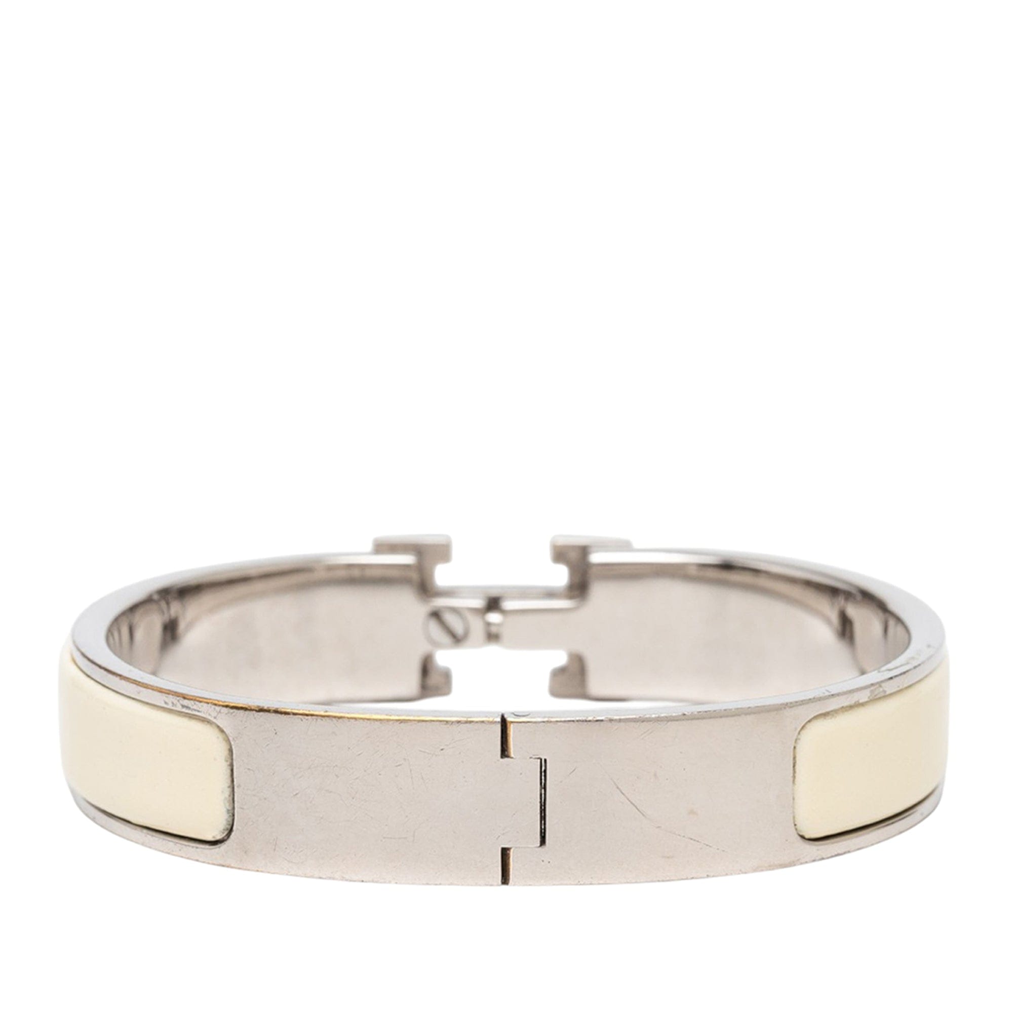 Hermès Narrow Enamel Clic Clac H Bracelet PM