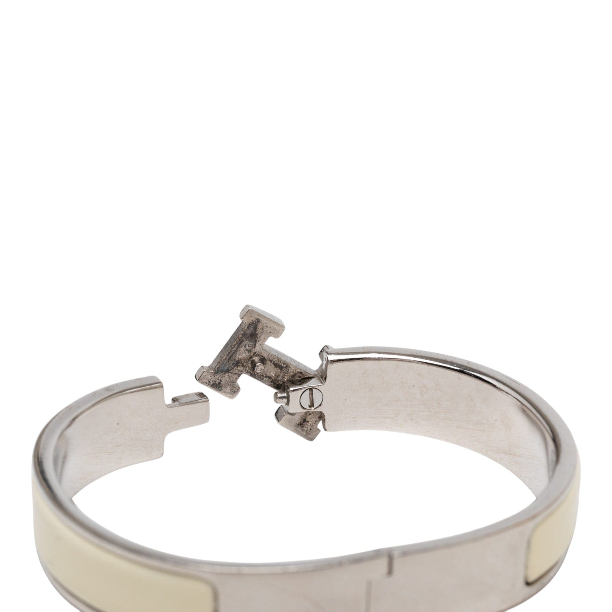Hermès Narrow Enamel Clic Clac H Bracelet PM