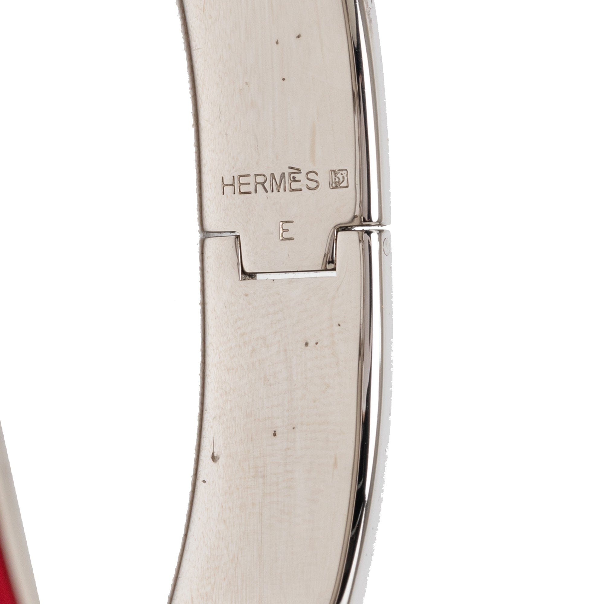 Hermès Narrow Enamel Clic H Bracelet PM