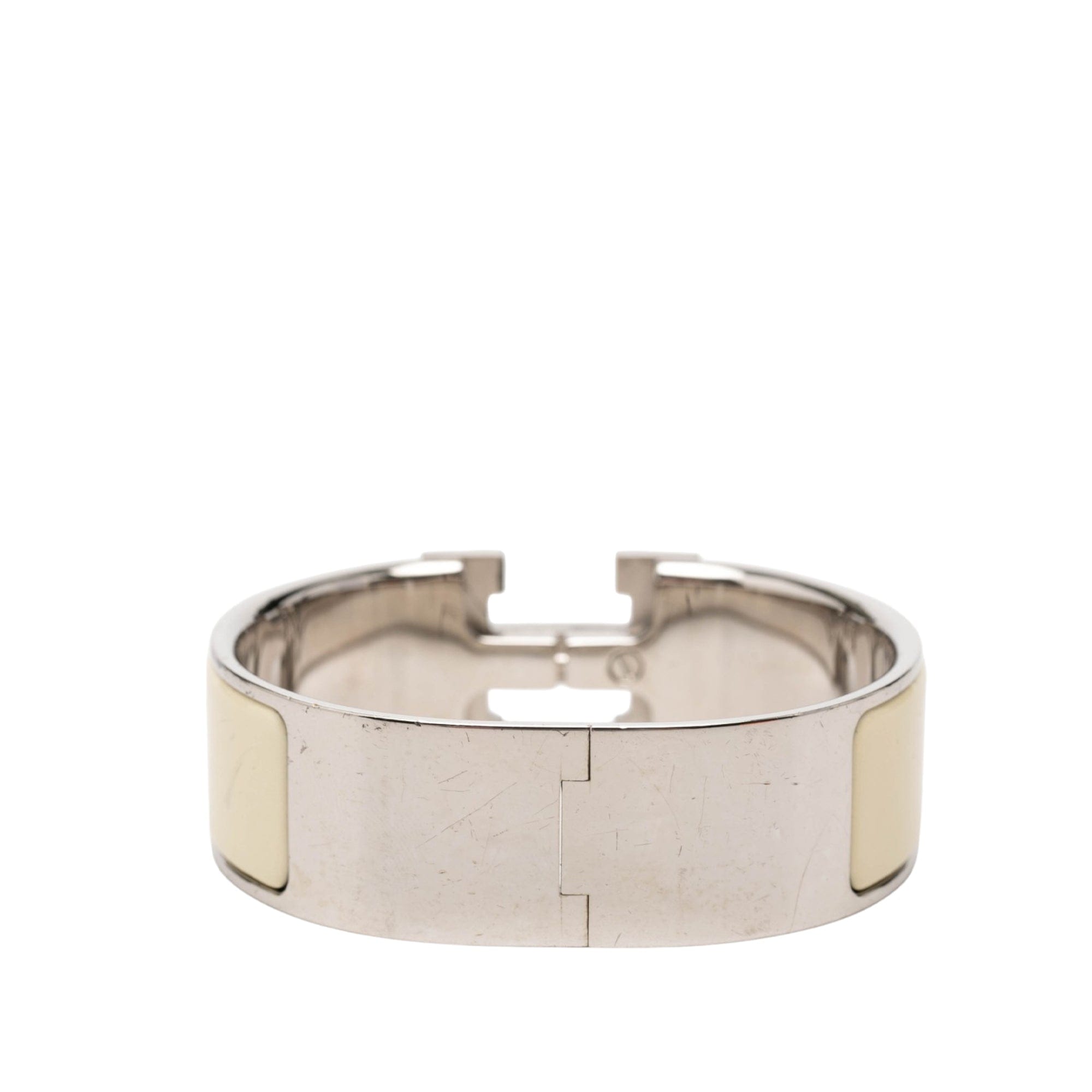 Hermès Wide Enamel Clic Clac H Bracelet PM