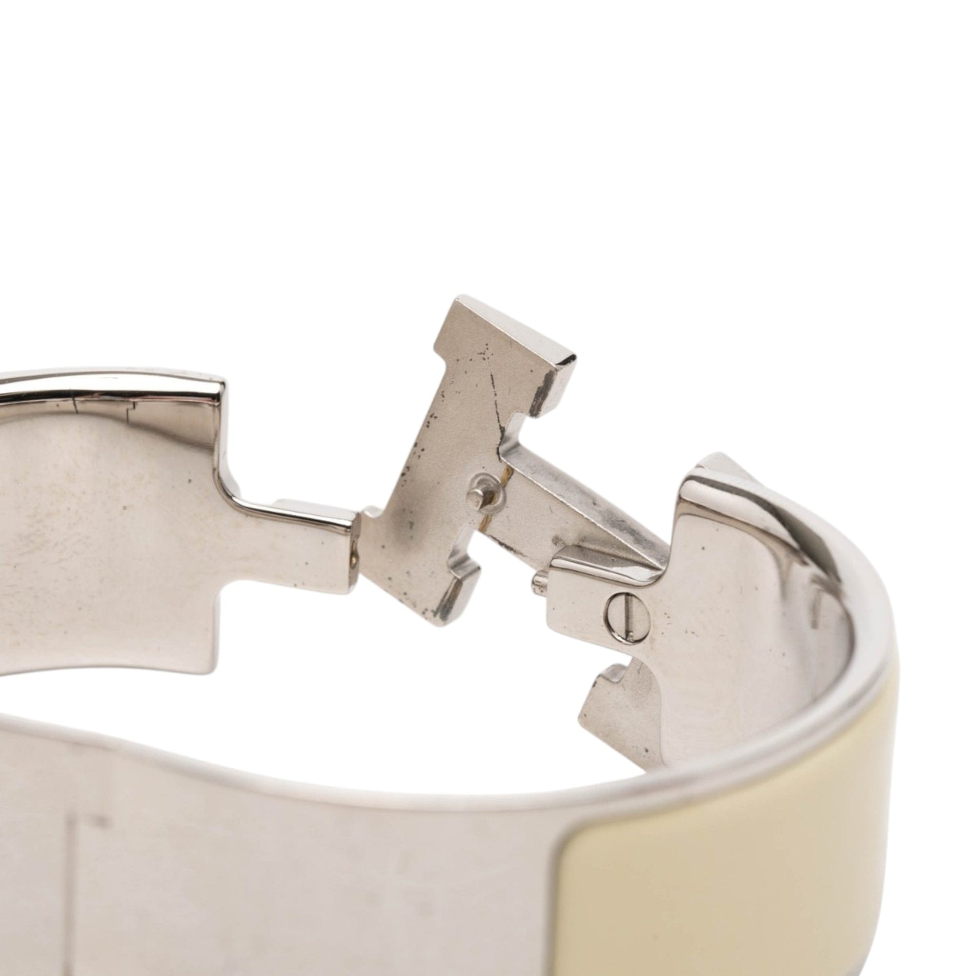Hermès Wide Enamel Clic Clac H Bracelet PM