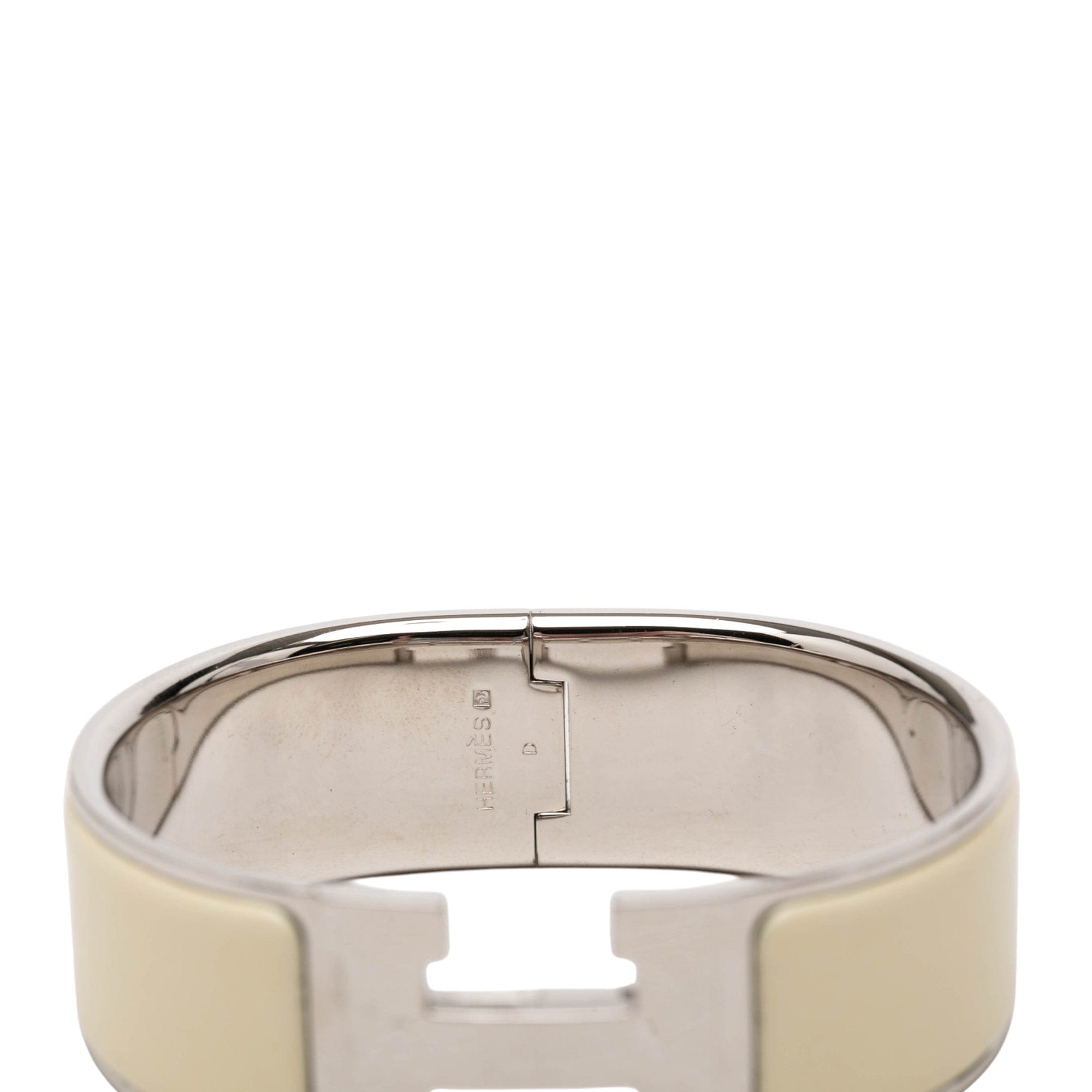 Hermès Wide Enamel Clic Clac H Bracelet PM