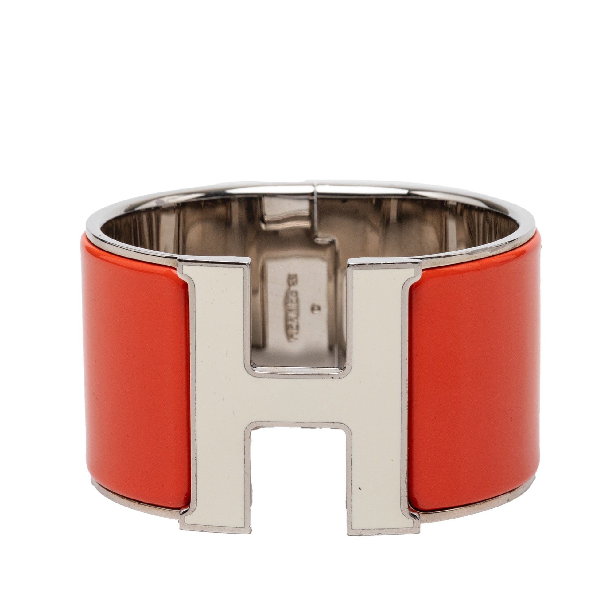 Hermès Extra Wide Enamel Clic Clac H Bracelet PM