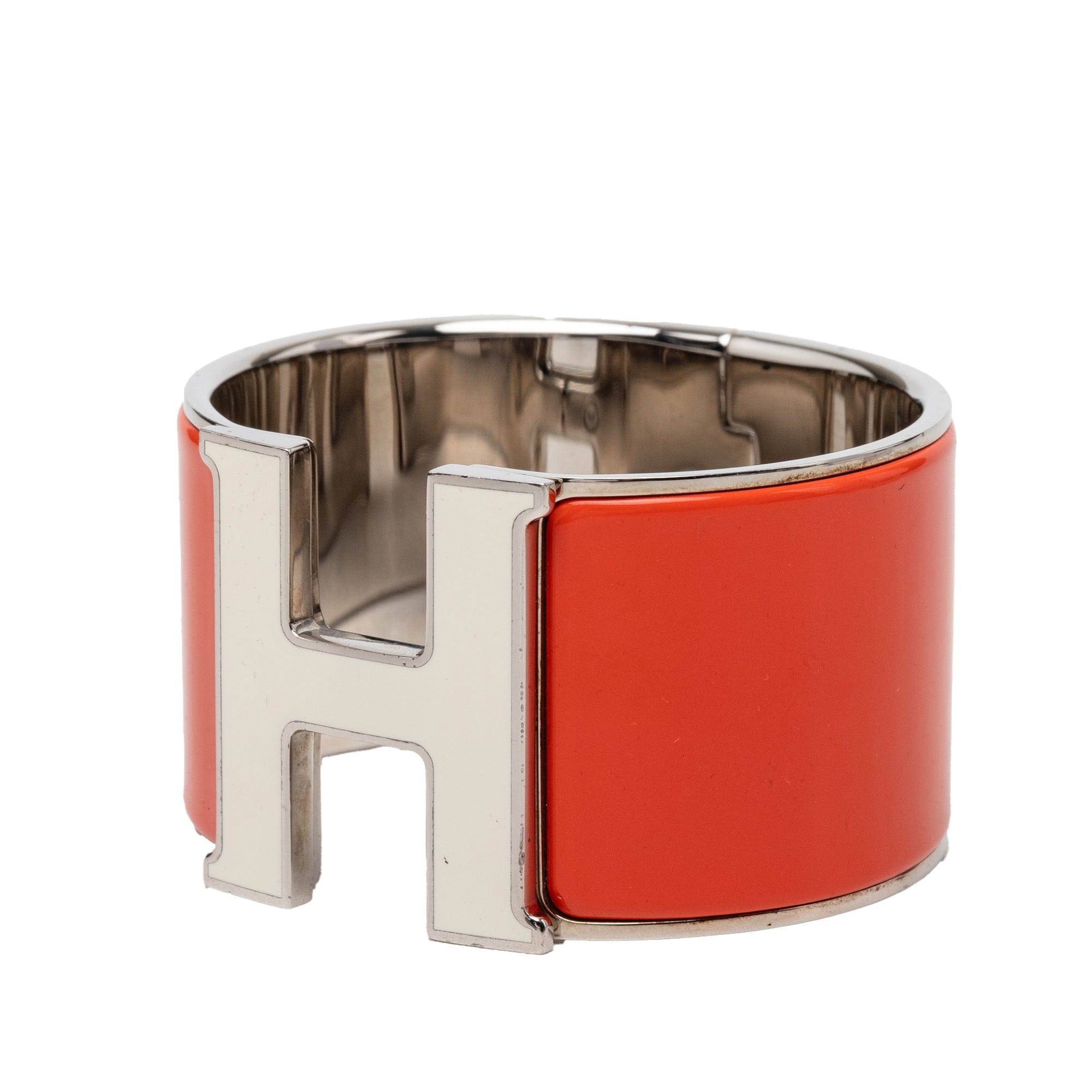 Hermès Extra Wide Enamel Clic Clac H Bracelet PM