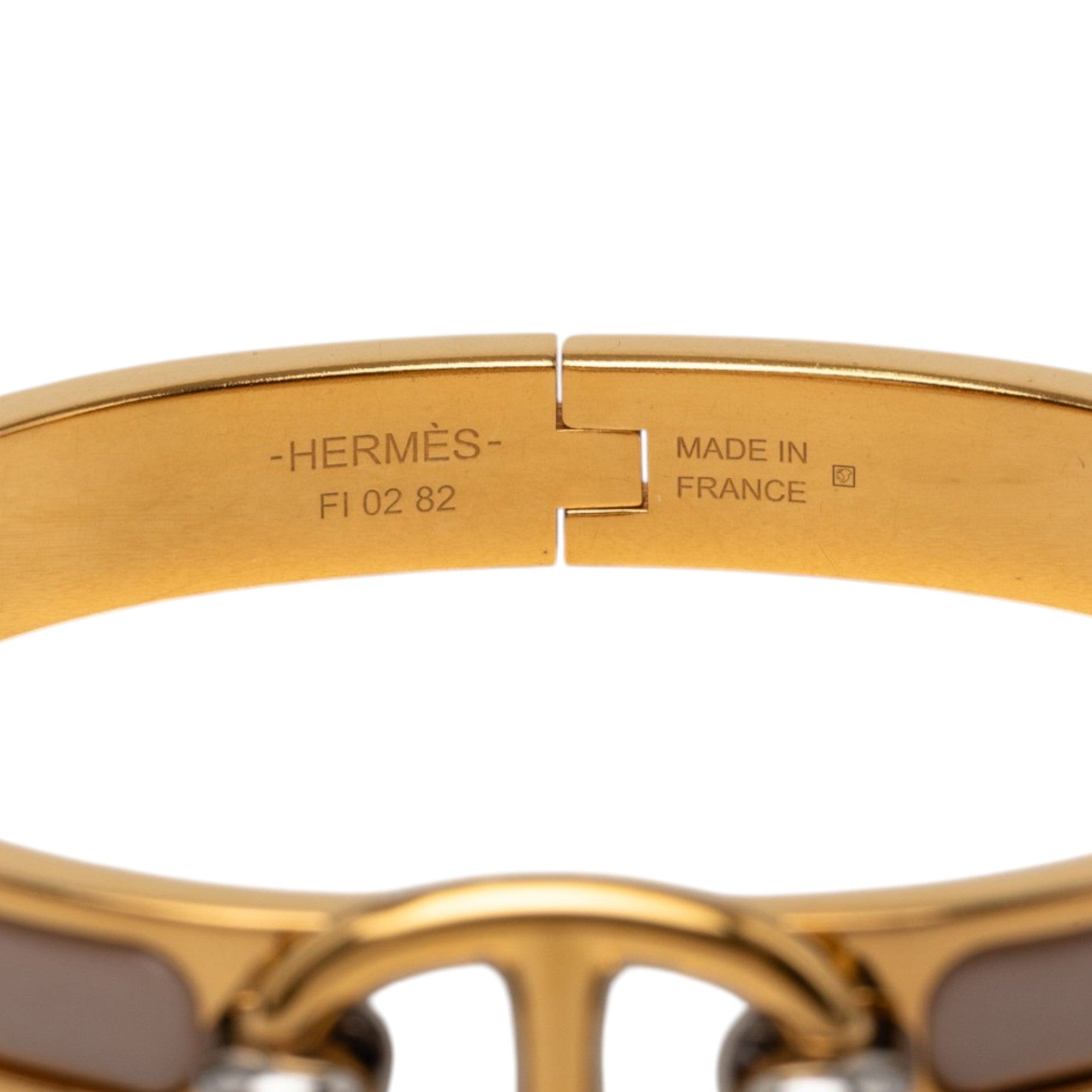 Hermès Mini Enamel Clic Chaine d Ancre Bracelet PM