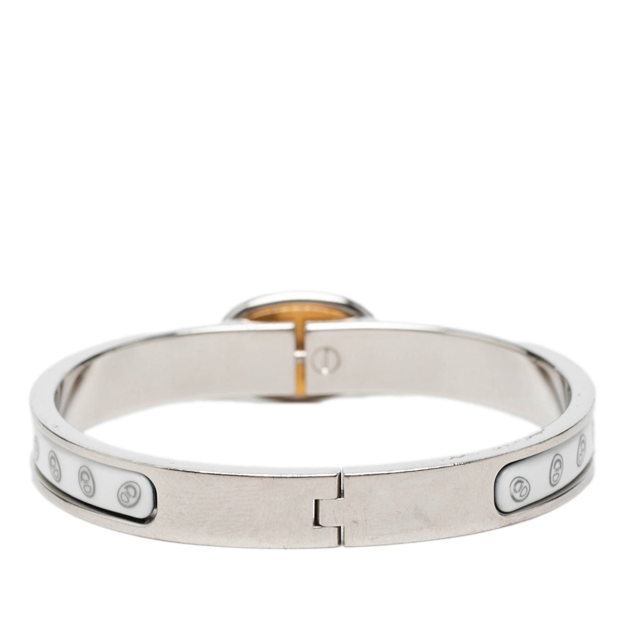 Hermès Narrow Chaine d Ancre Maillon Enamel Clic Bracelet PM