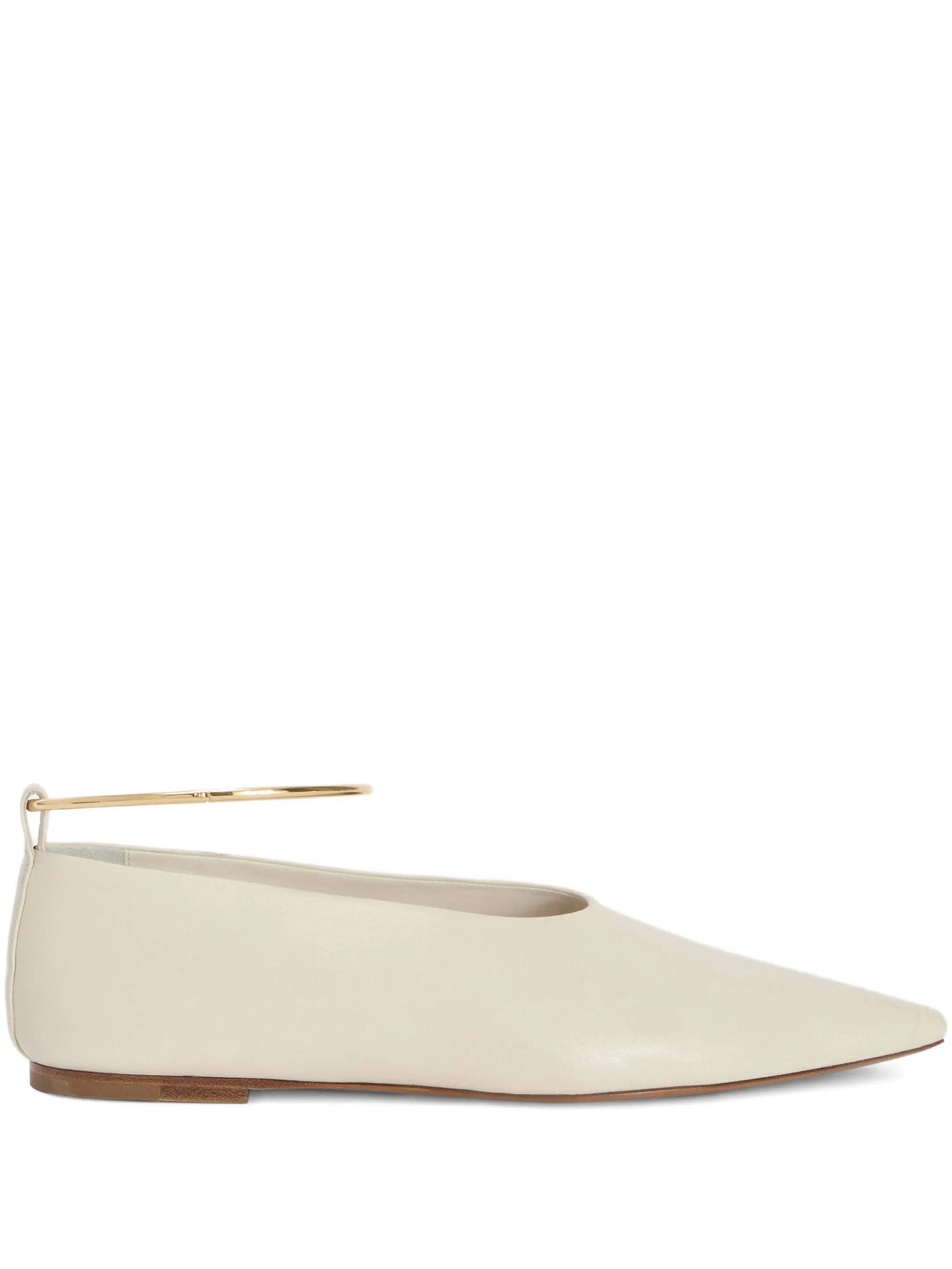 Jil Sander leather ballerina