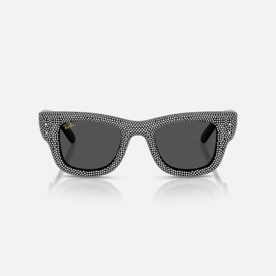 RAY-BAN A$AP ROCKY x RAY - BAN WAYFARER PUFFER CRYSTAL PAVÉ EDITION - BLACK
