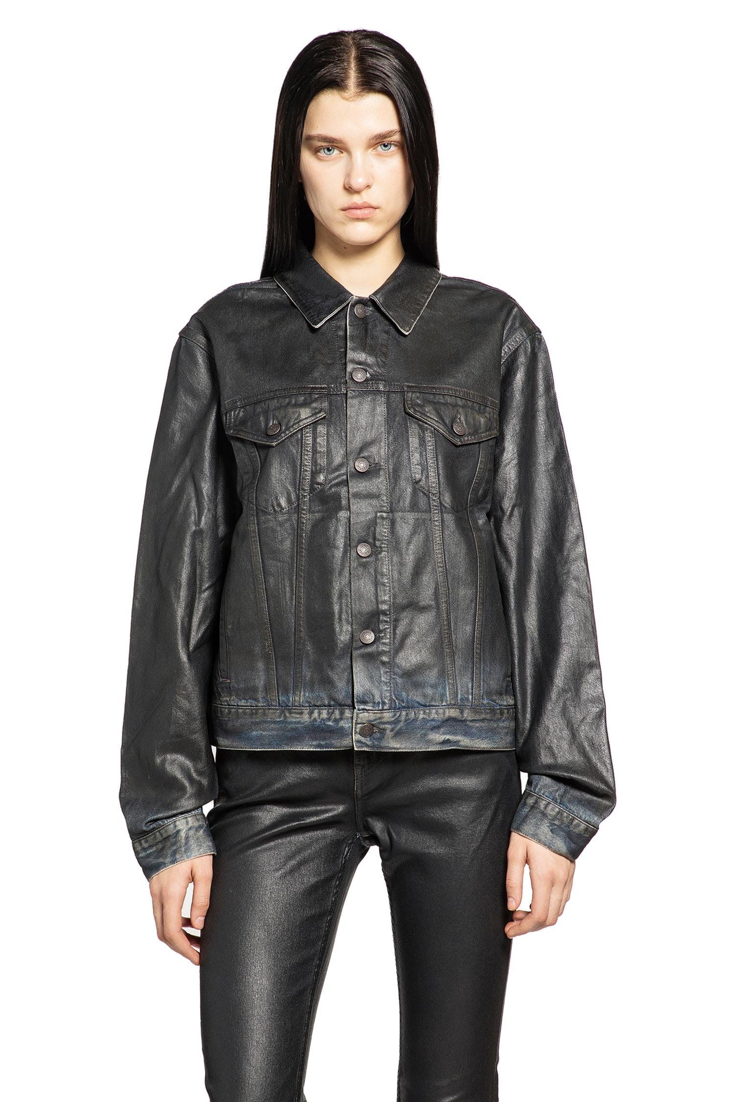 ACNE Studios Coated Denim Jacket