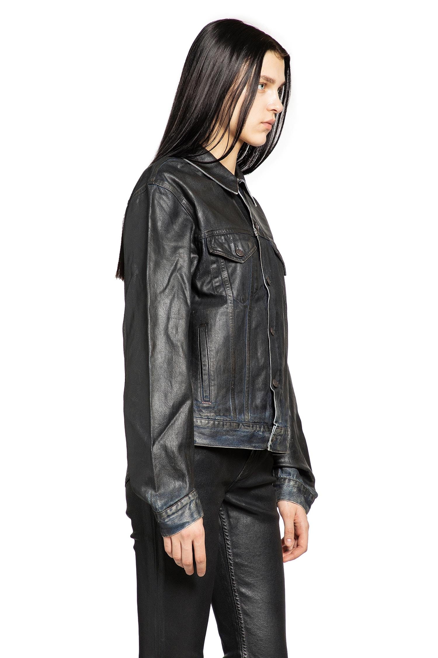 ACNE Studios Coated Denim Jacket