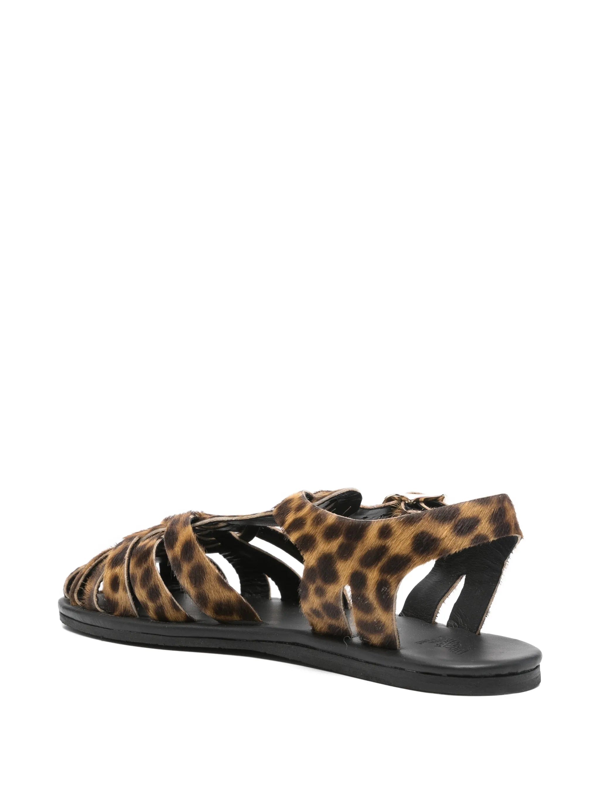 Ancient Greek Sandals Karina pony cage sandals